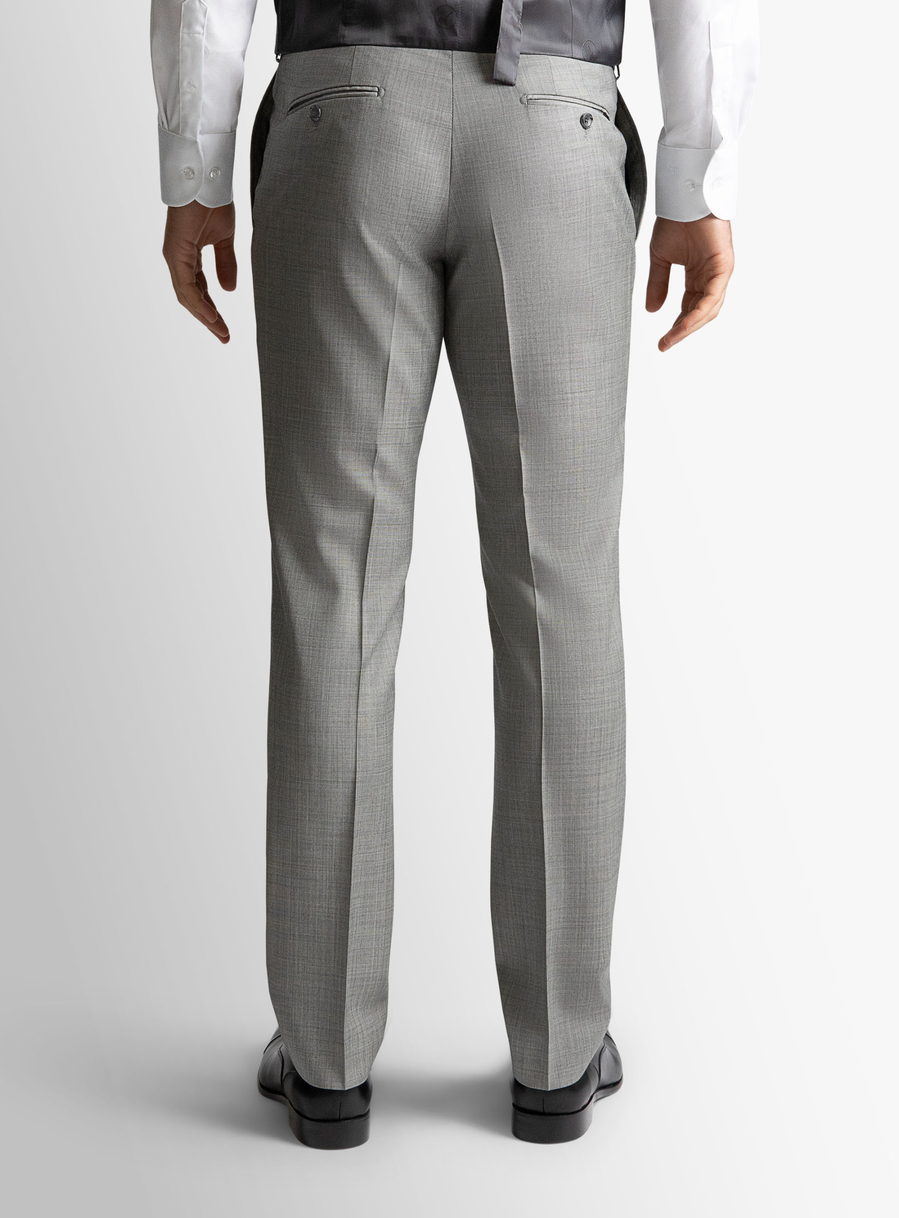 Dexter Silver Sharkskin Trouser