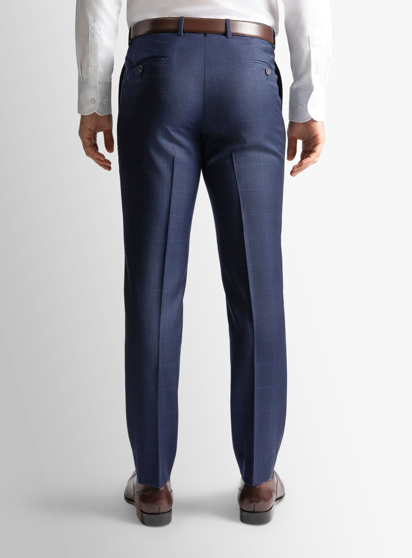 Royal Blue Glen Trousers