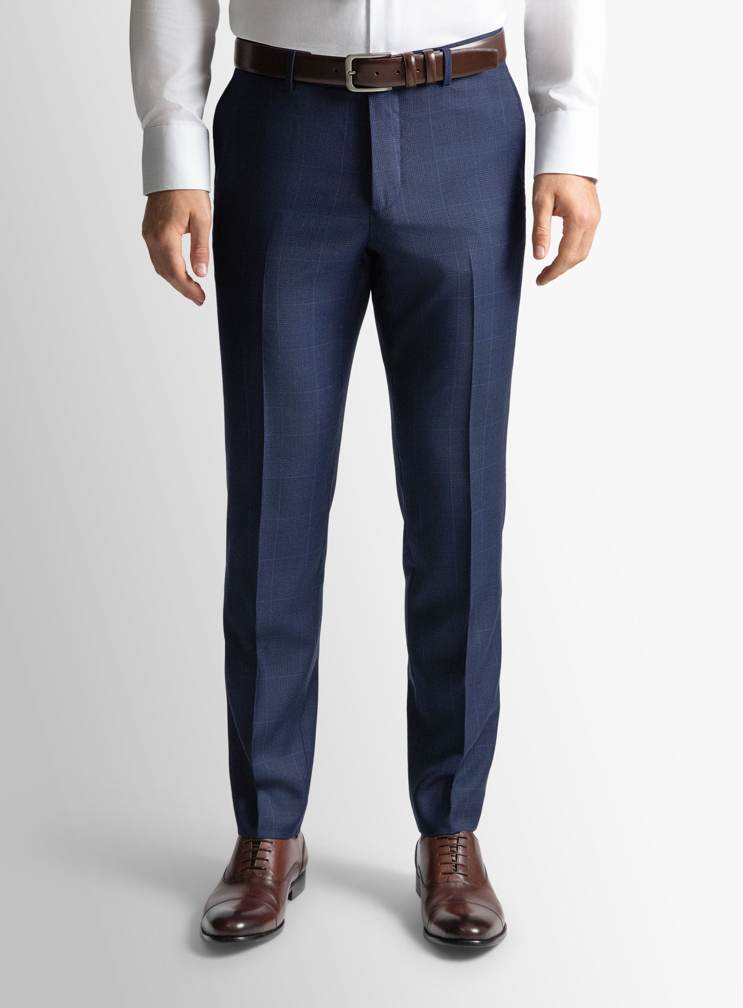 Royal Blue Glen Trousers