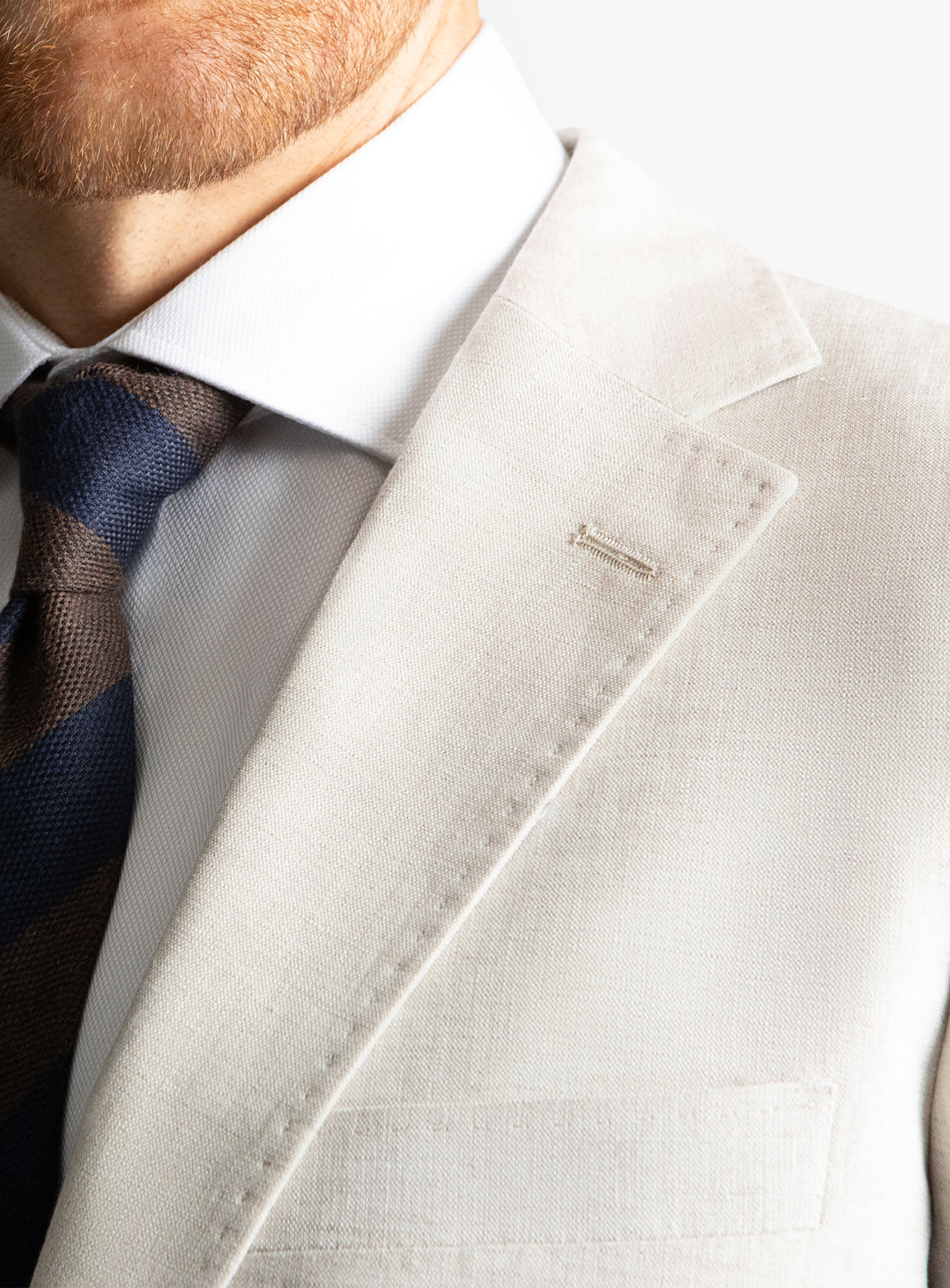 Verona Sand Linen Jacket