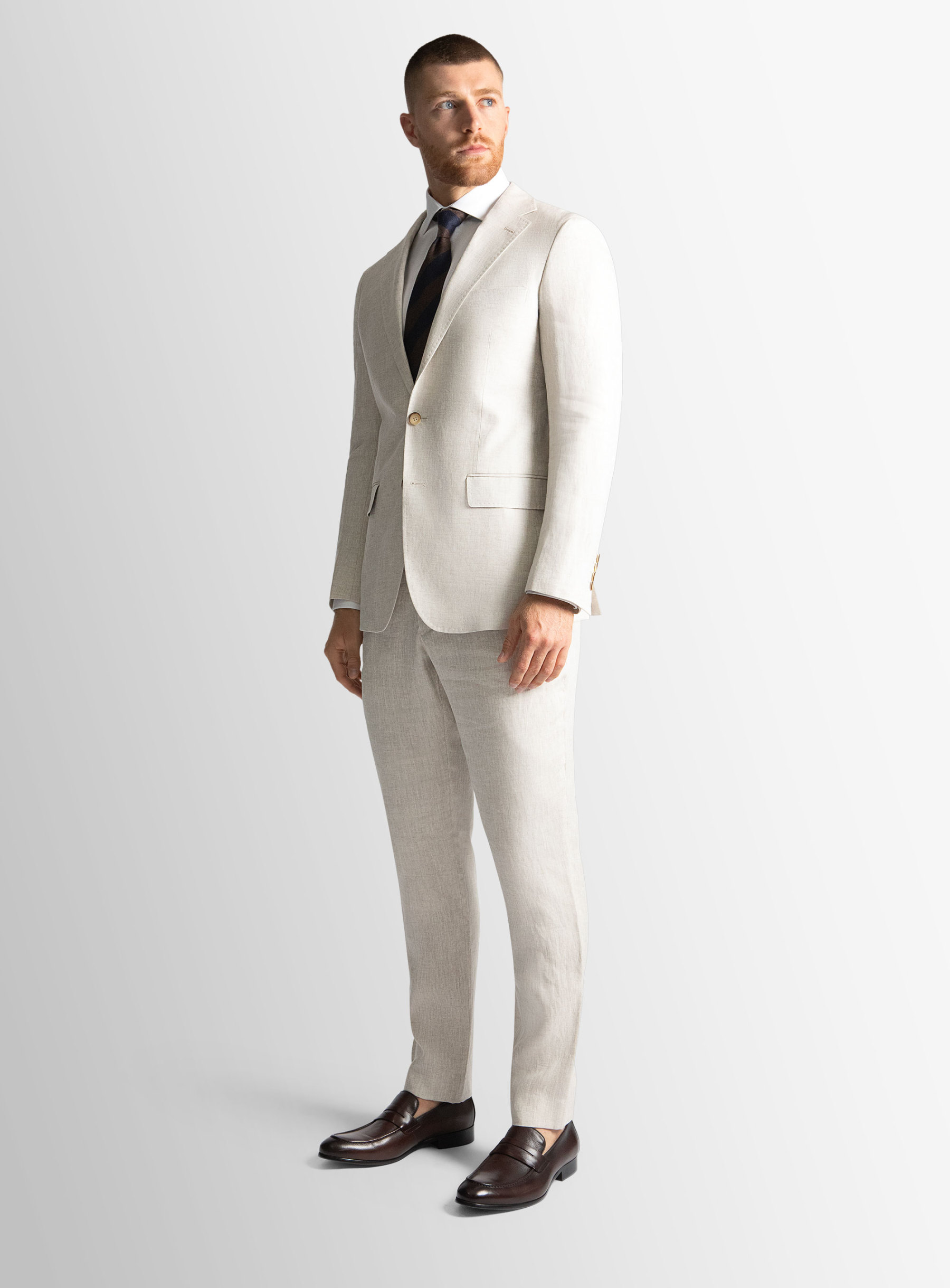 Verona Sand Linen Jacket