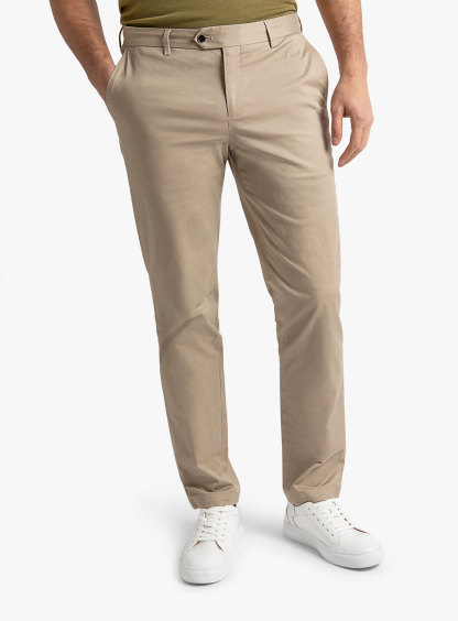 Brera Sand Cotton Chino