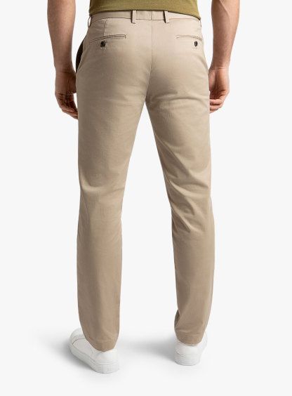 Brera Sand Cotton Chino