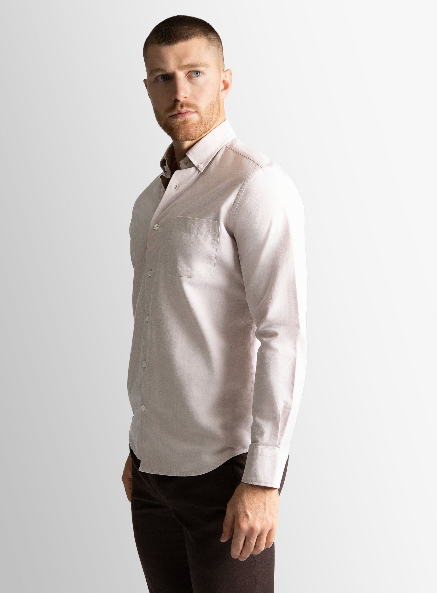Vittoria Apricot Oxford Buttondown Shirt