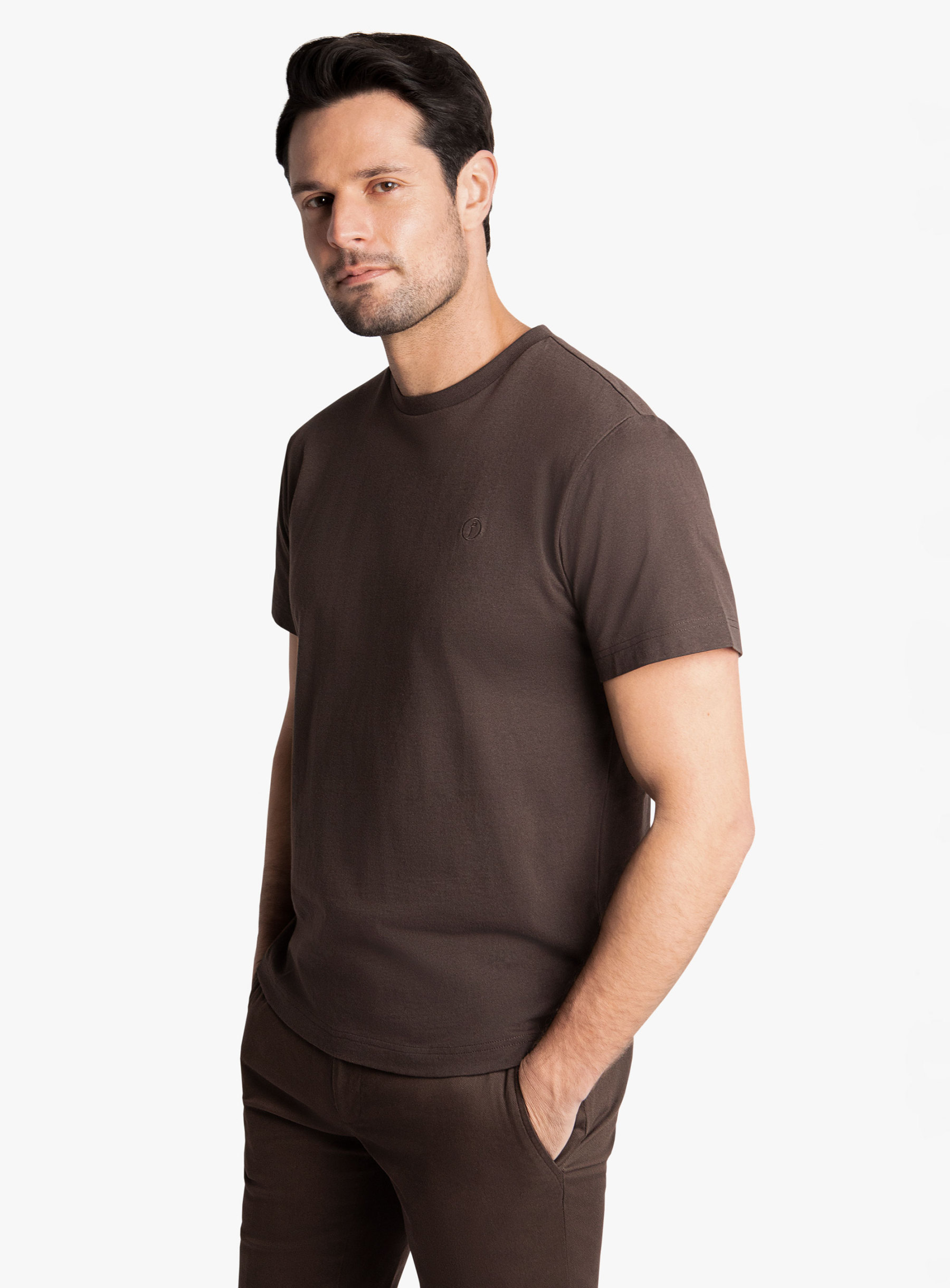 Naples Plain Dark Chocolate Tee