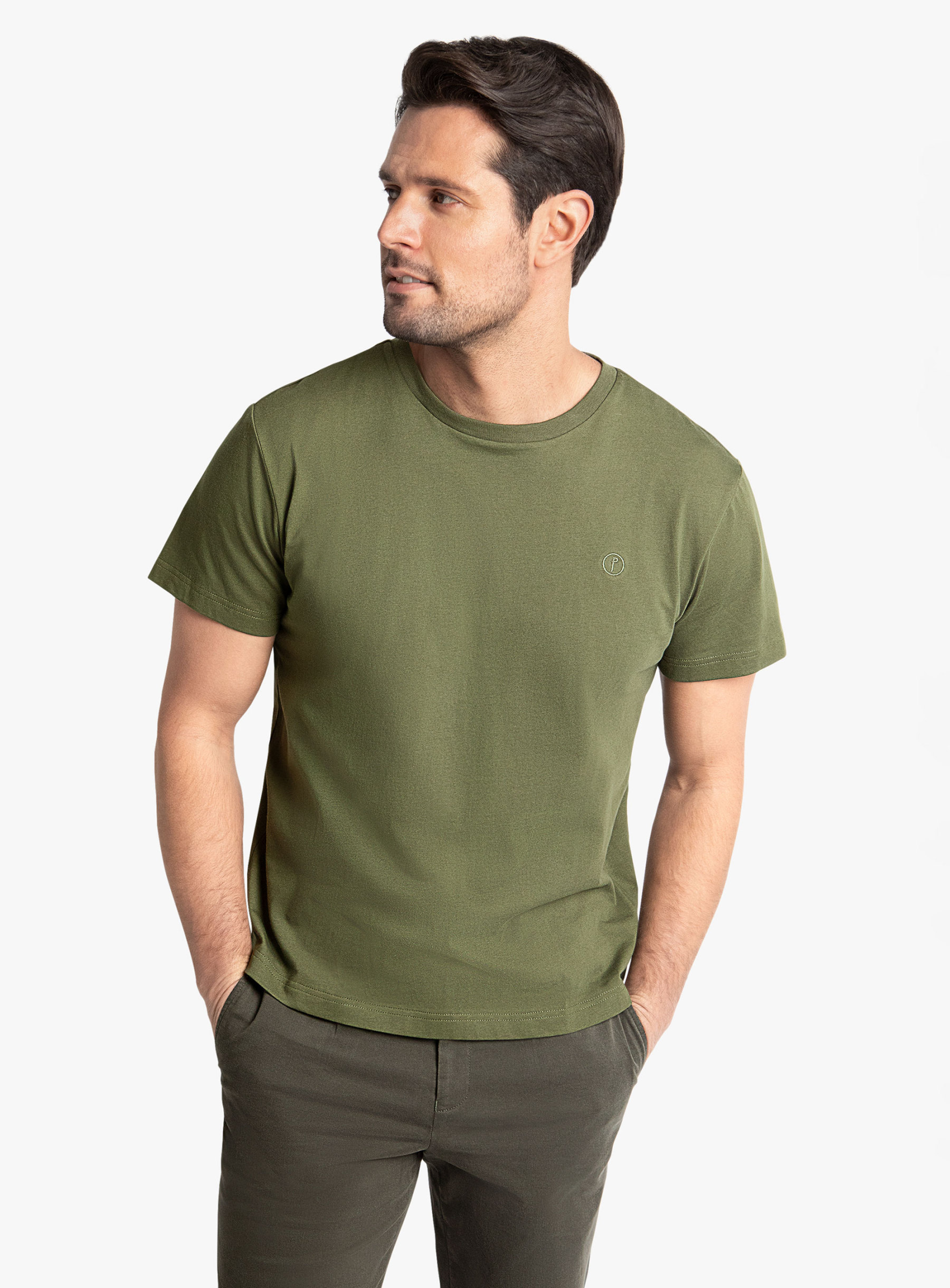 Naples Plain Olive Tee