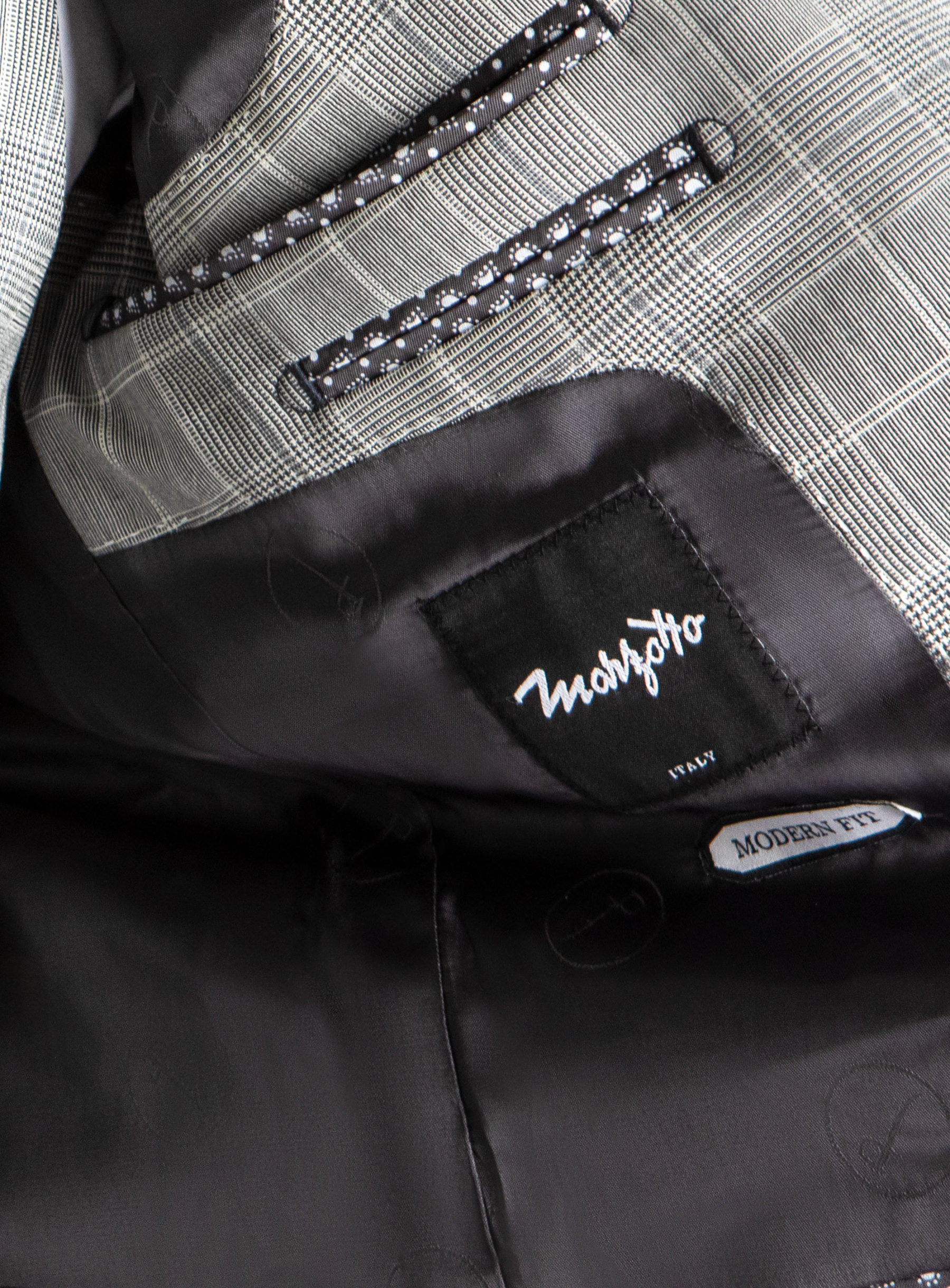 Varese Grey Plaid Suit
