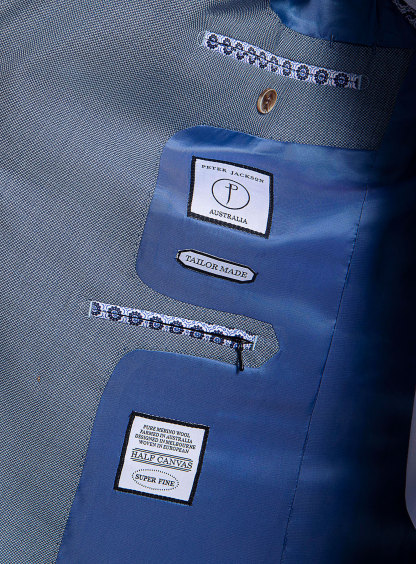 Tommaso Double Breasted Sky Suit