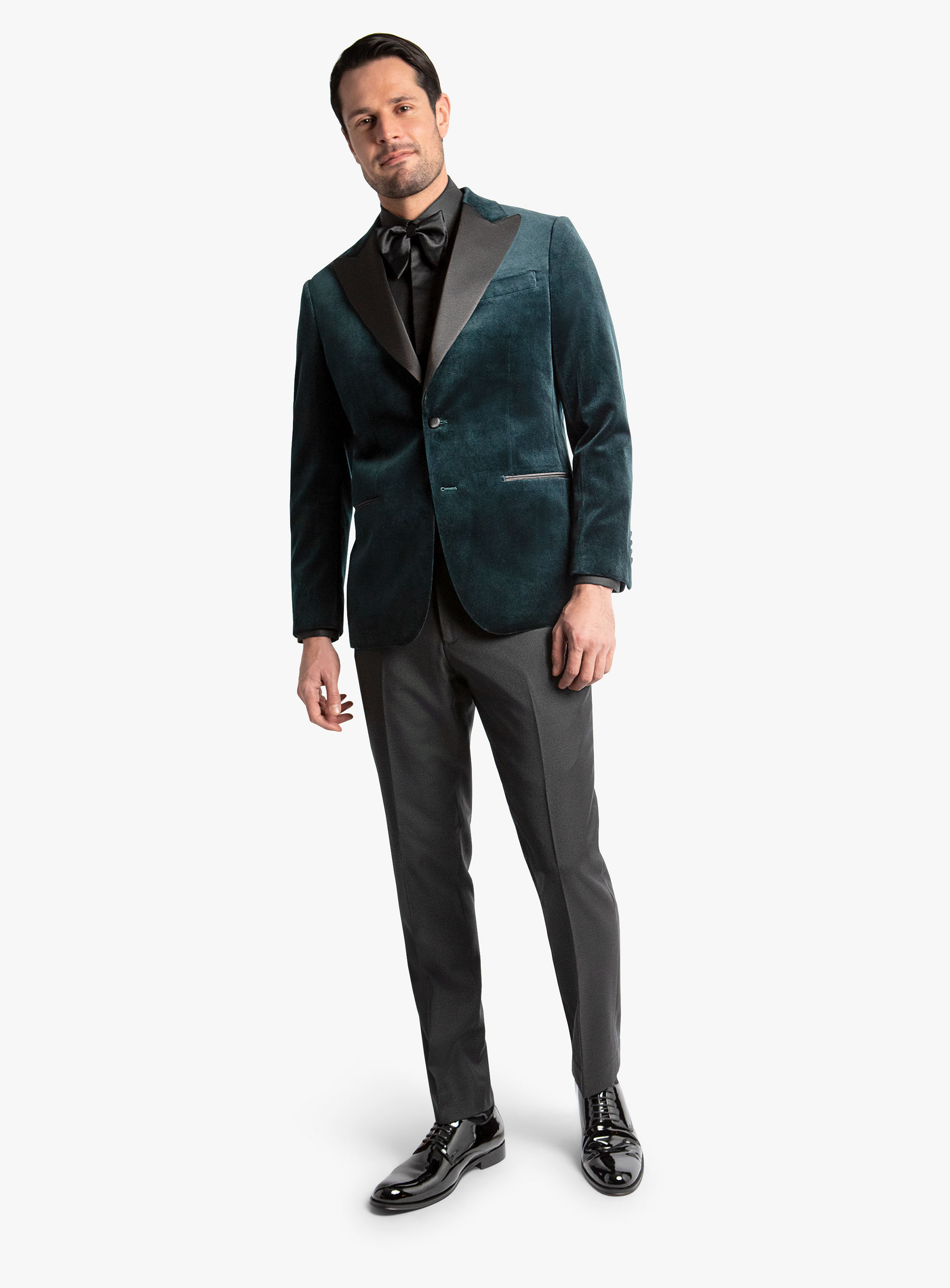 Valentino Green Velvet Dinner Jacket