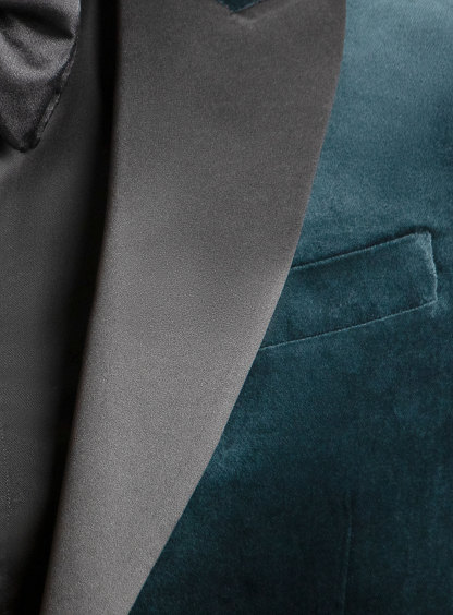 Valentino Green Velvet Dinner Jacket