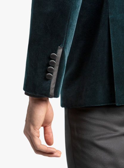 Valentino Green Velvet Dinner Jacket