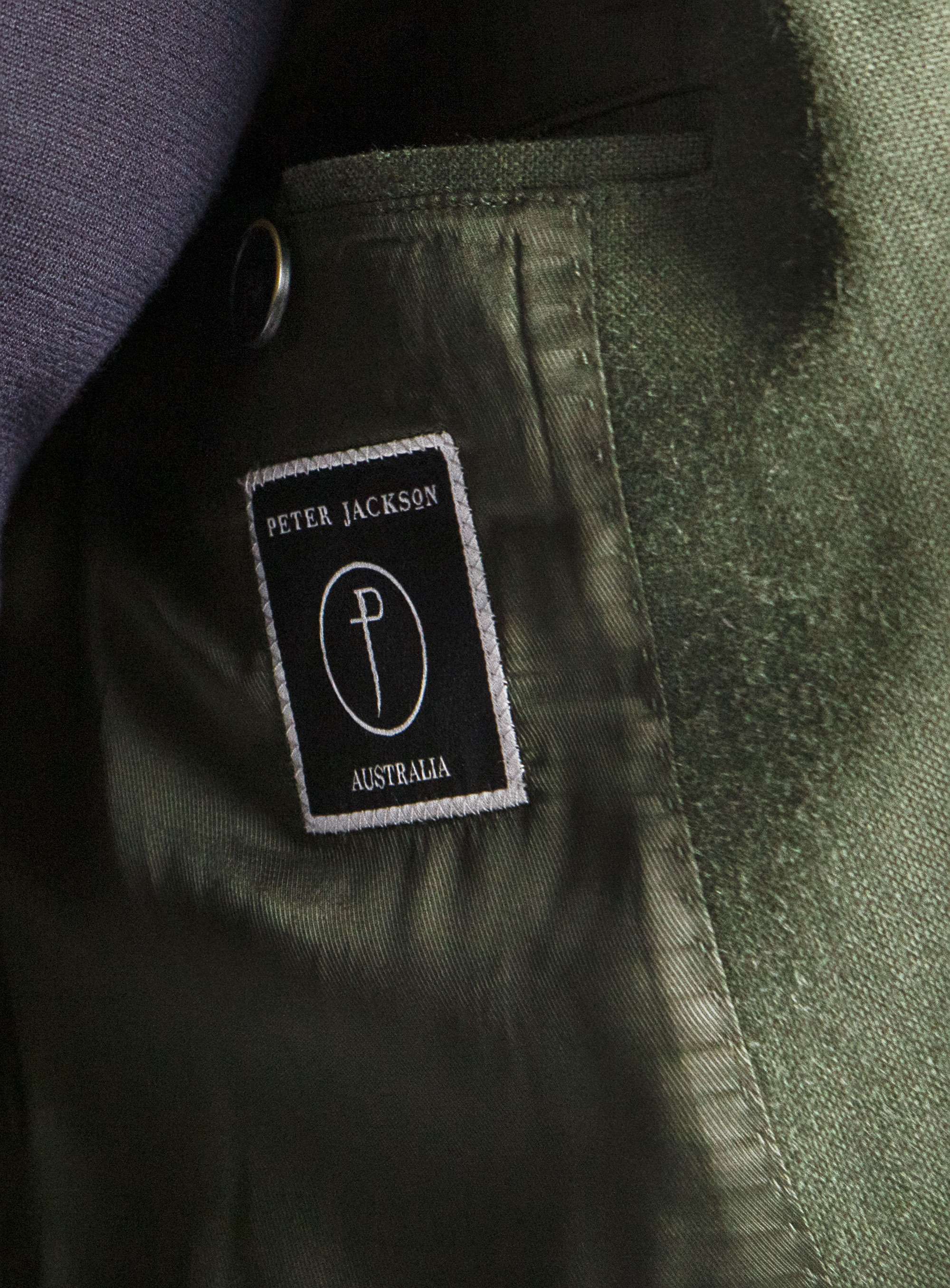 Oia Linen Green Jacket