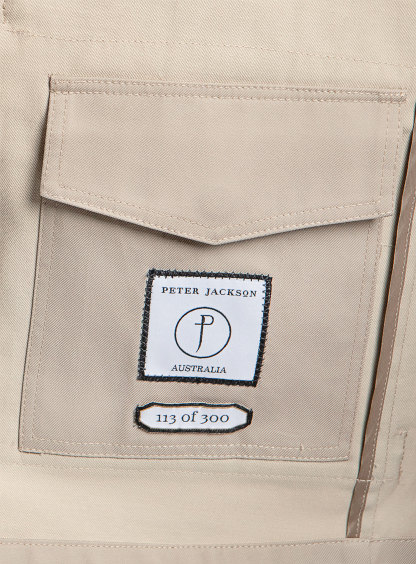 Genoa Taupe Technical Twill Field Jacket
