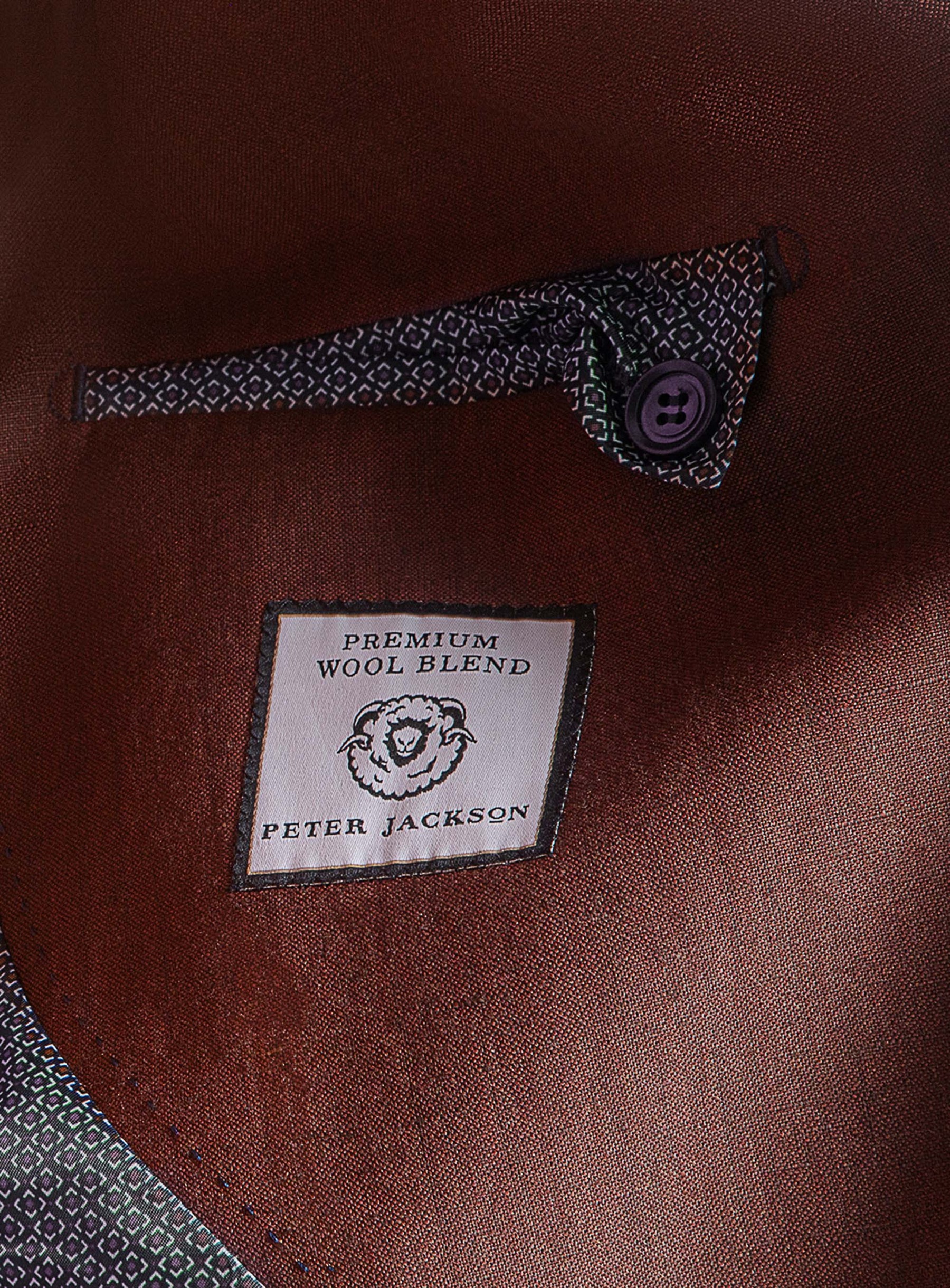 Portici Raisin Linen Blend Jacket