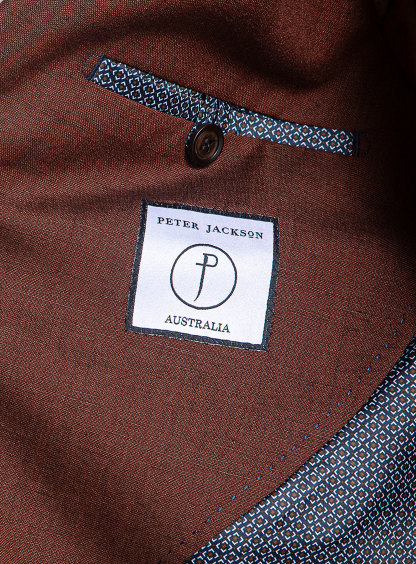 Portici Raisin Linen Blend Jacket