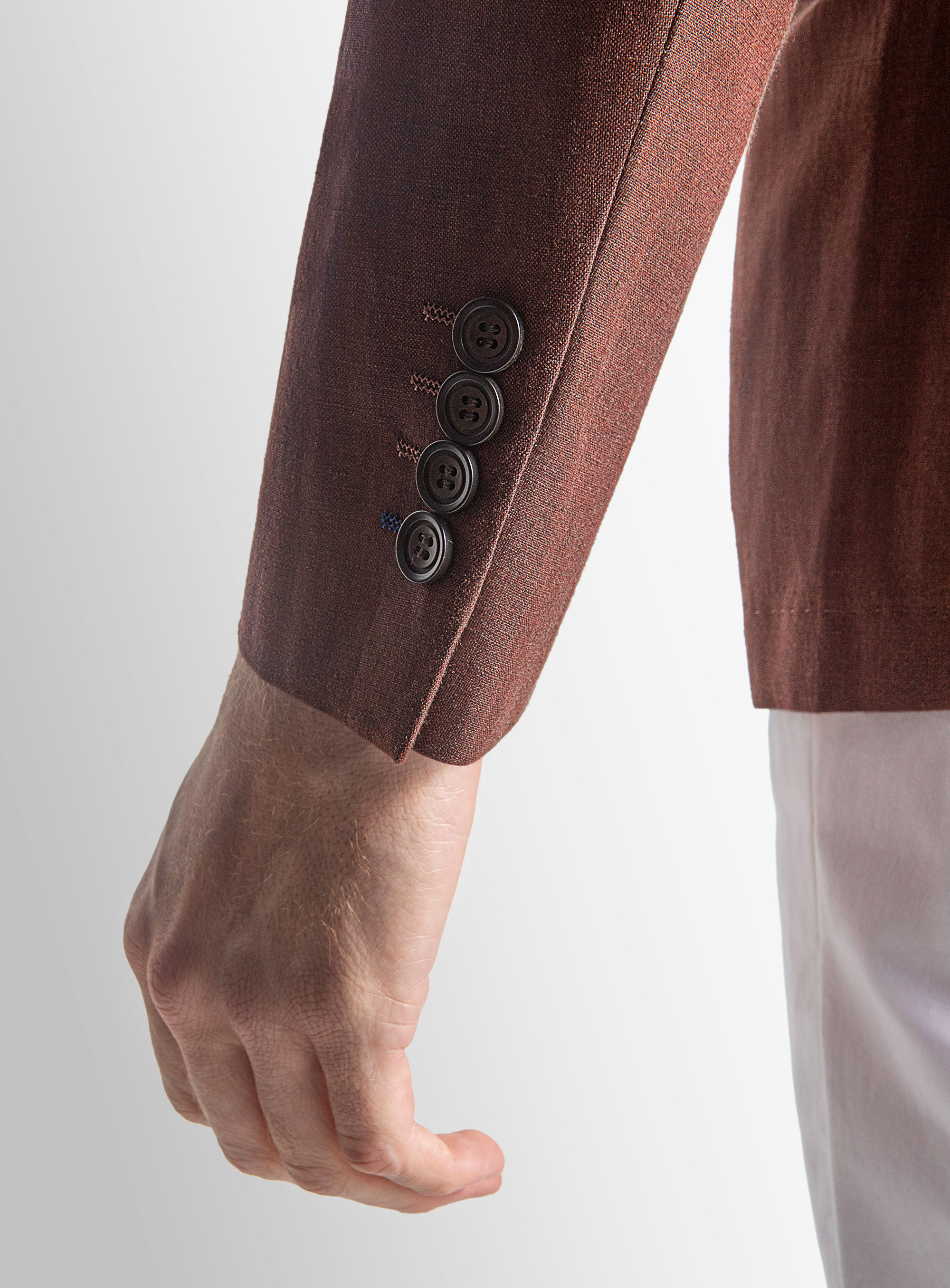 Portici Raisin Linen Blend Jacket