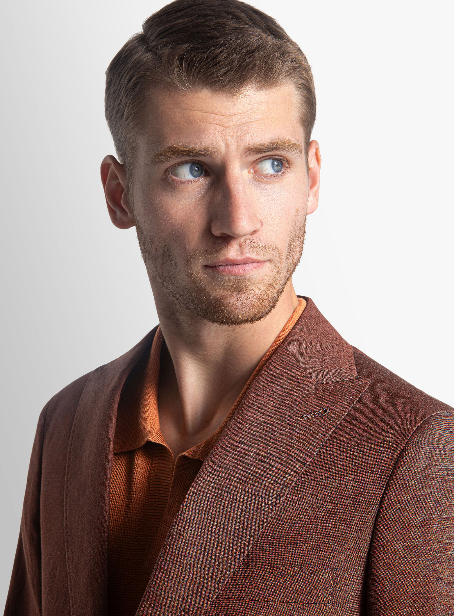 Portici Raisin Linen Blend Jacket
