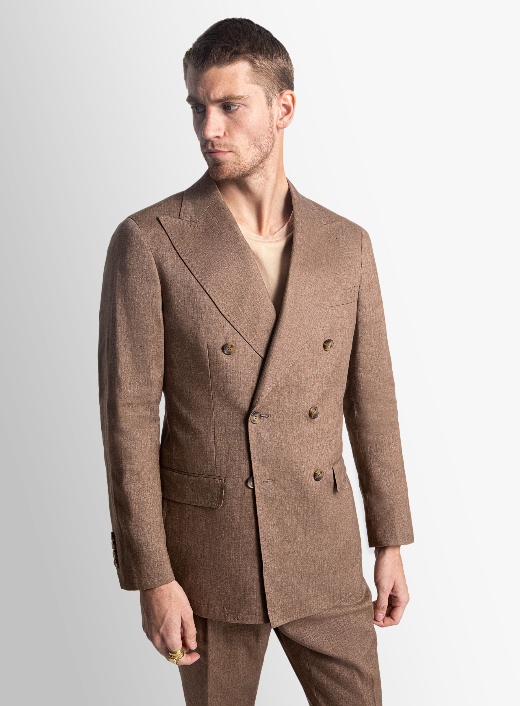 Tommaso DB Chocolate Twill Jacket