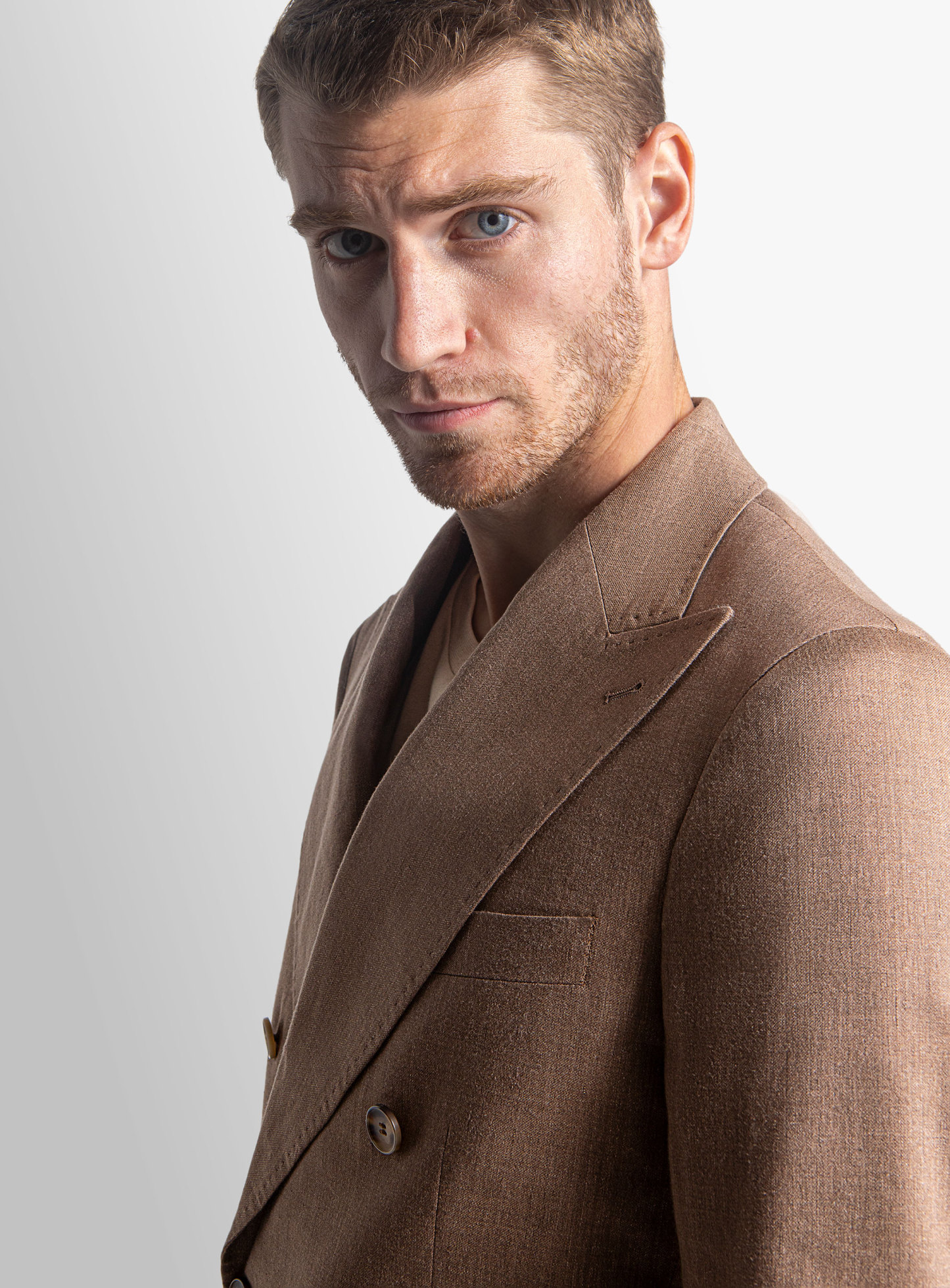 Tommaso DB Chocolate Twill Jacket