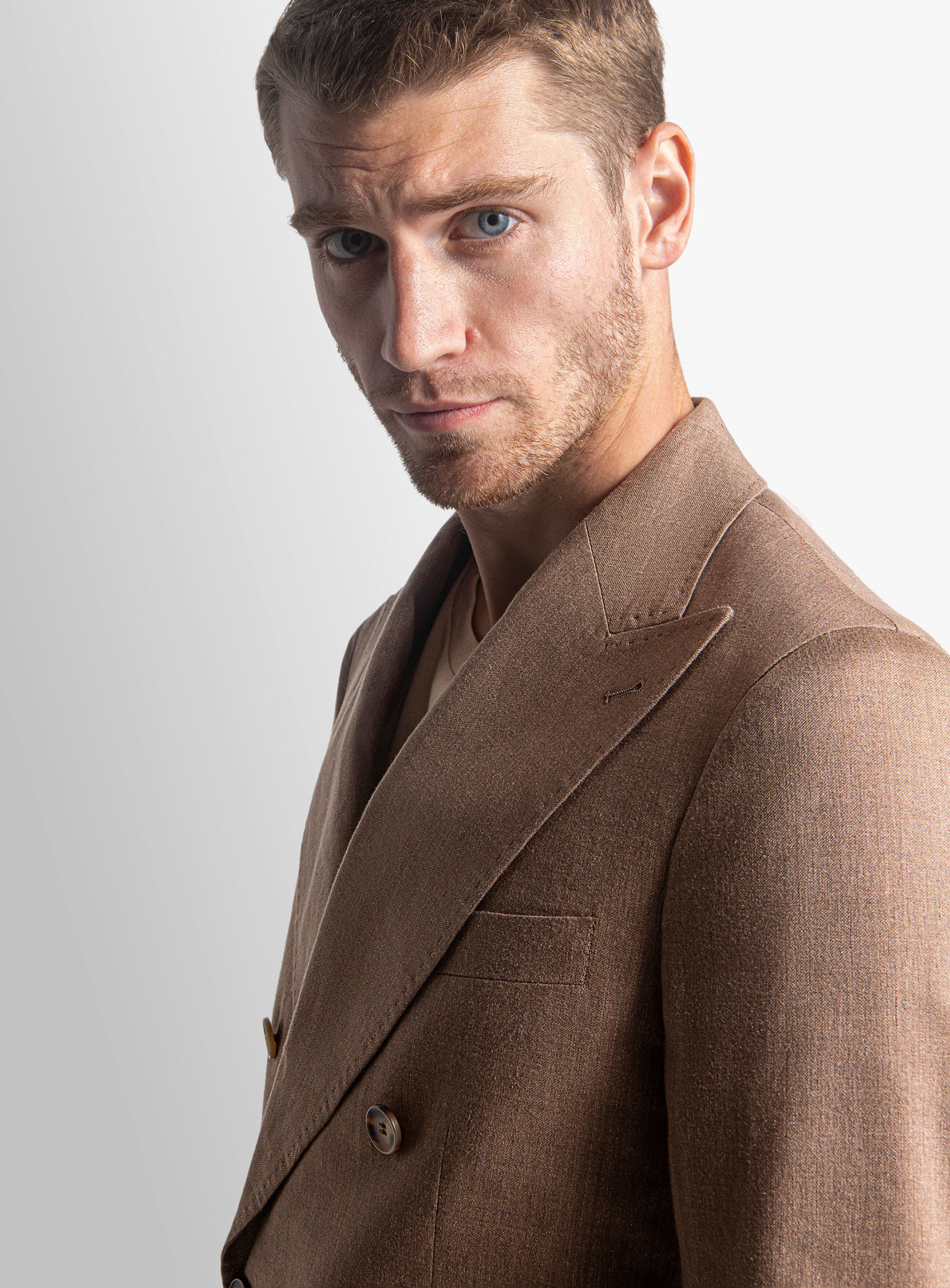 Tommaso DB Chocolate Twill Jacket