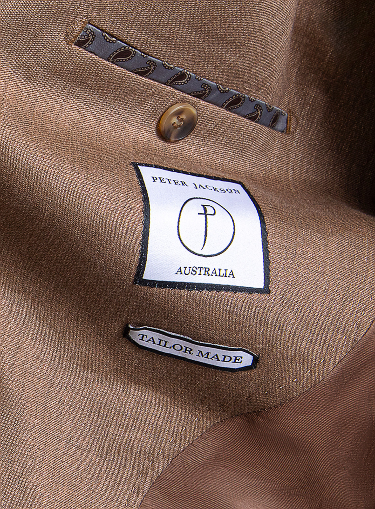Tommaso DB Chocolate Twill Jacket