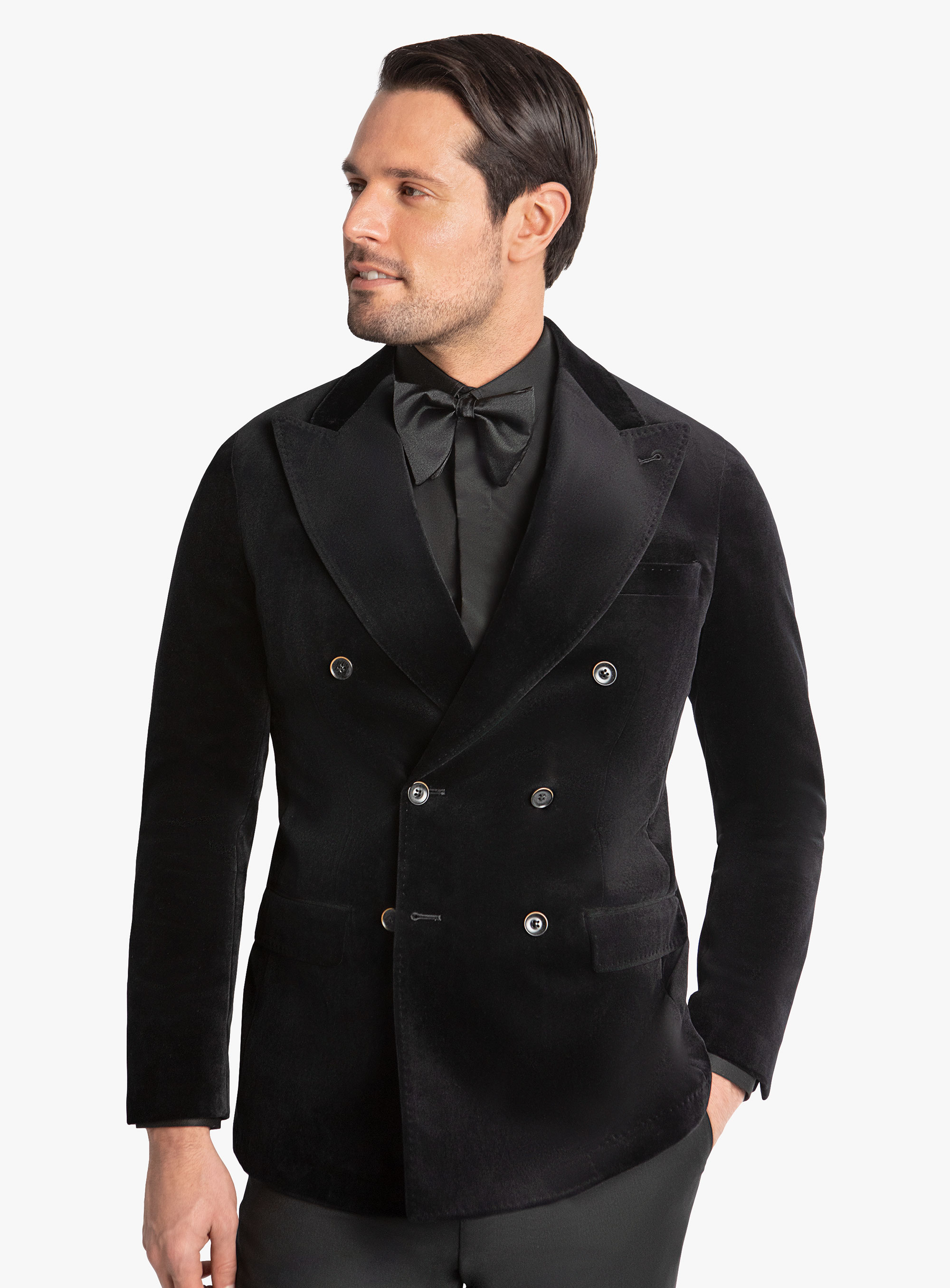 Tommaso Black Velvet Sportscoat
