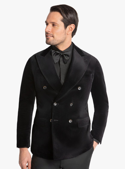 Tommaso Black Velvet Sportscoat