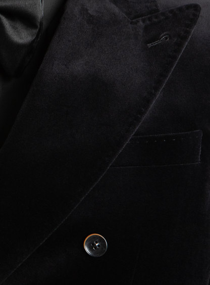 Tommaso Black Velvet Sportscoat