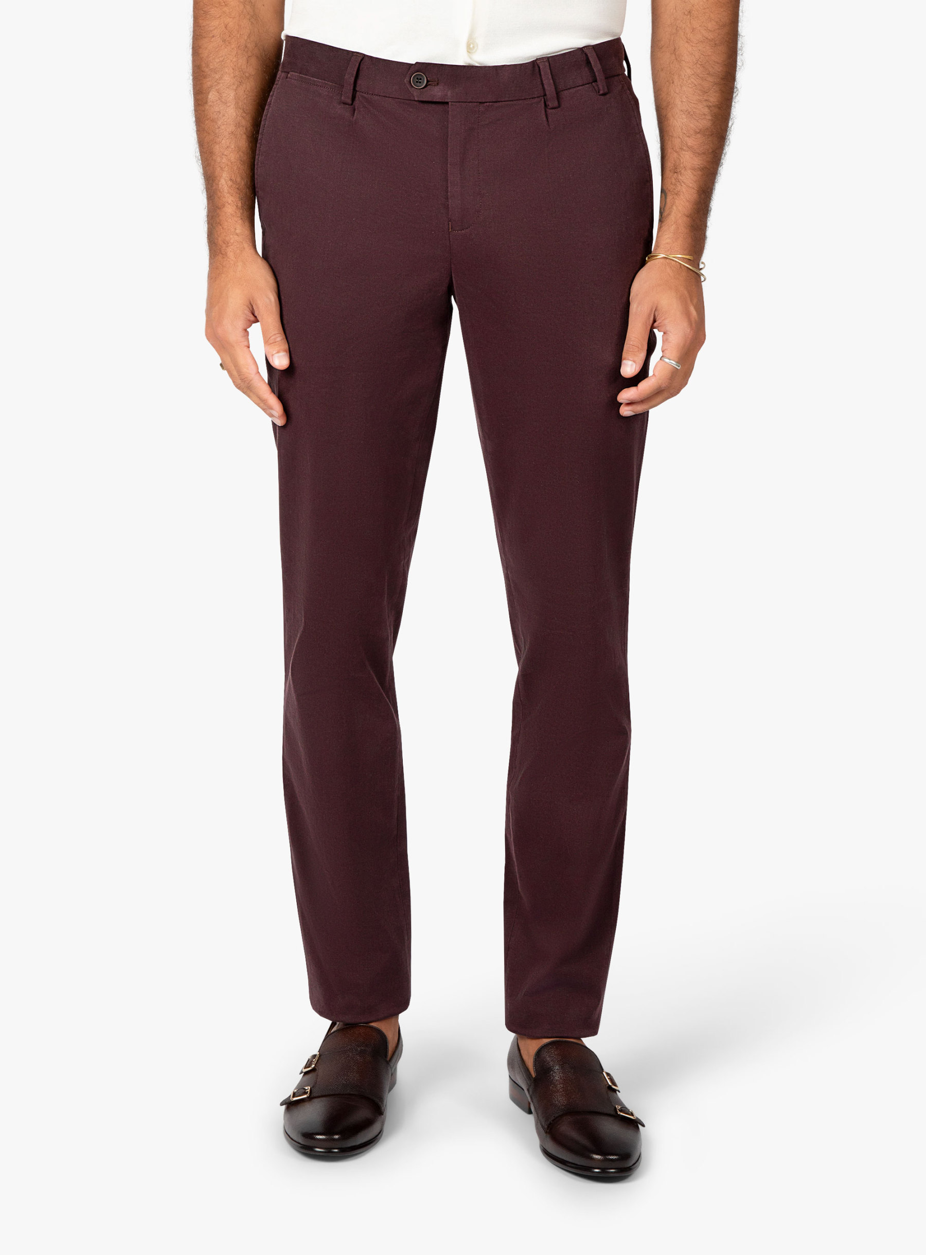 Burgundy Chino