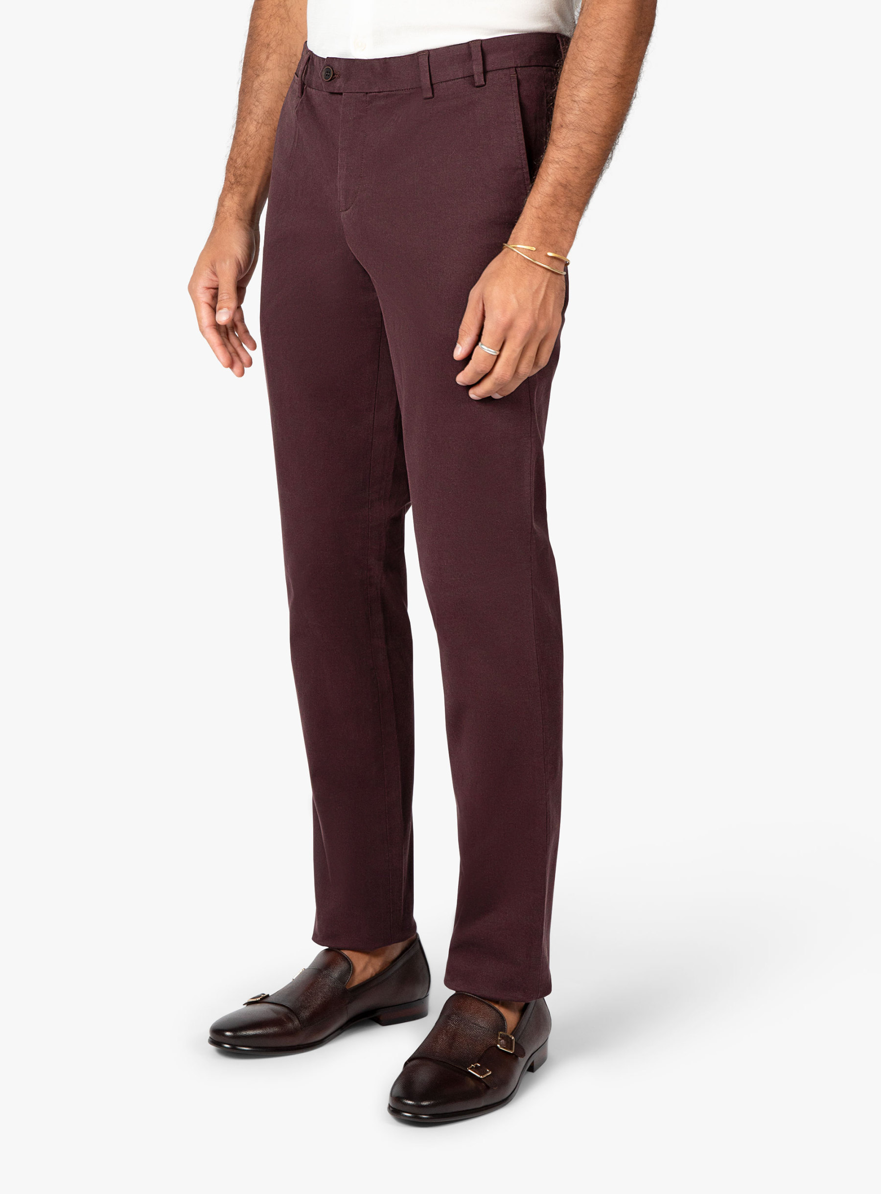 Burgundy Chino