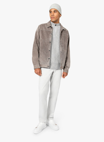 Brunico Classic Stone Suede Jacket