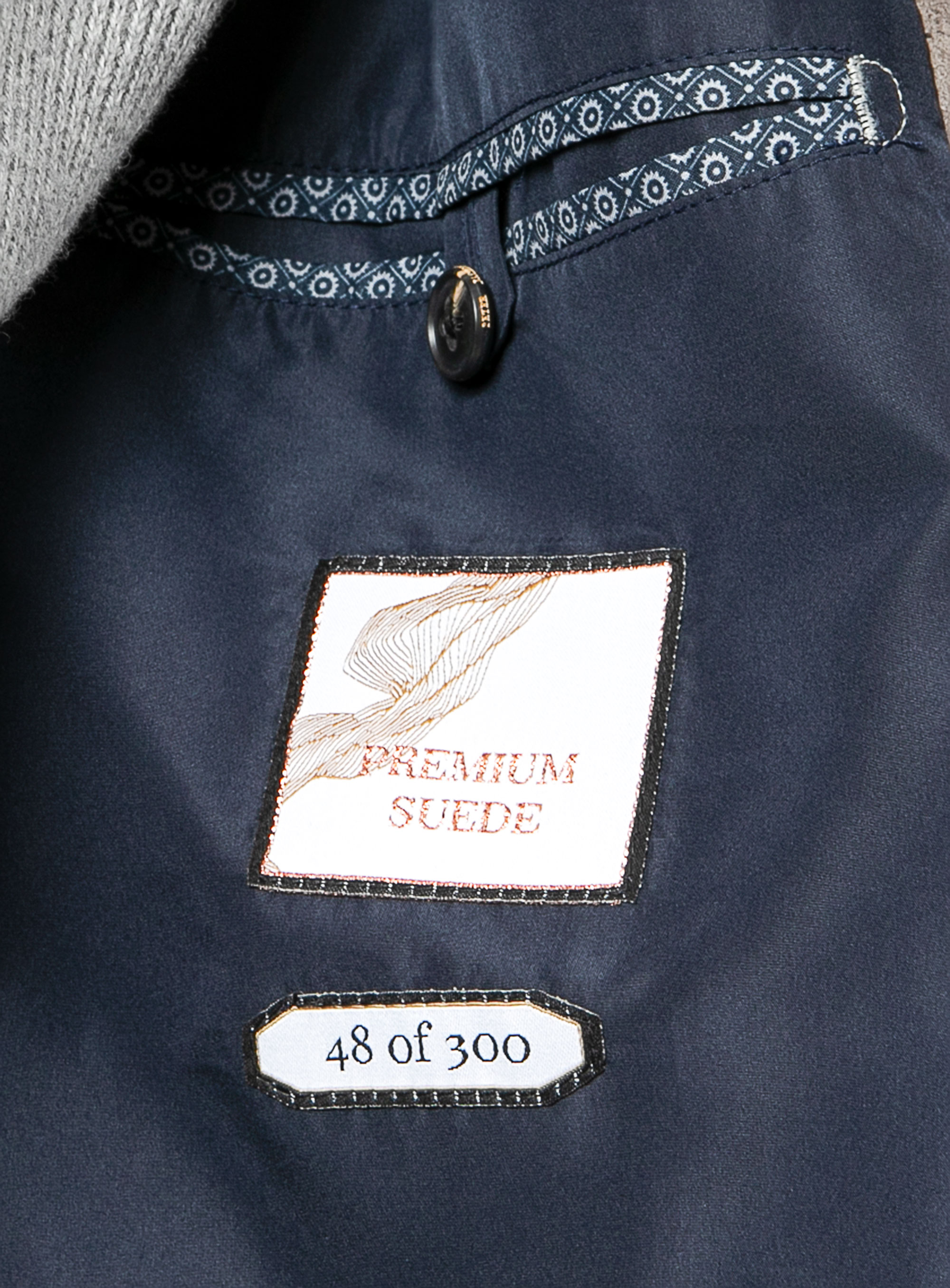 Brunico Classic Stone Suede Jacket