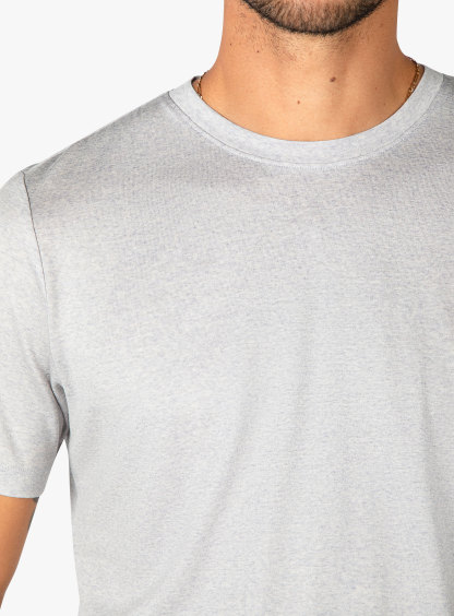 Merino Wool Silver Tee