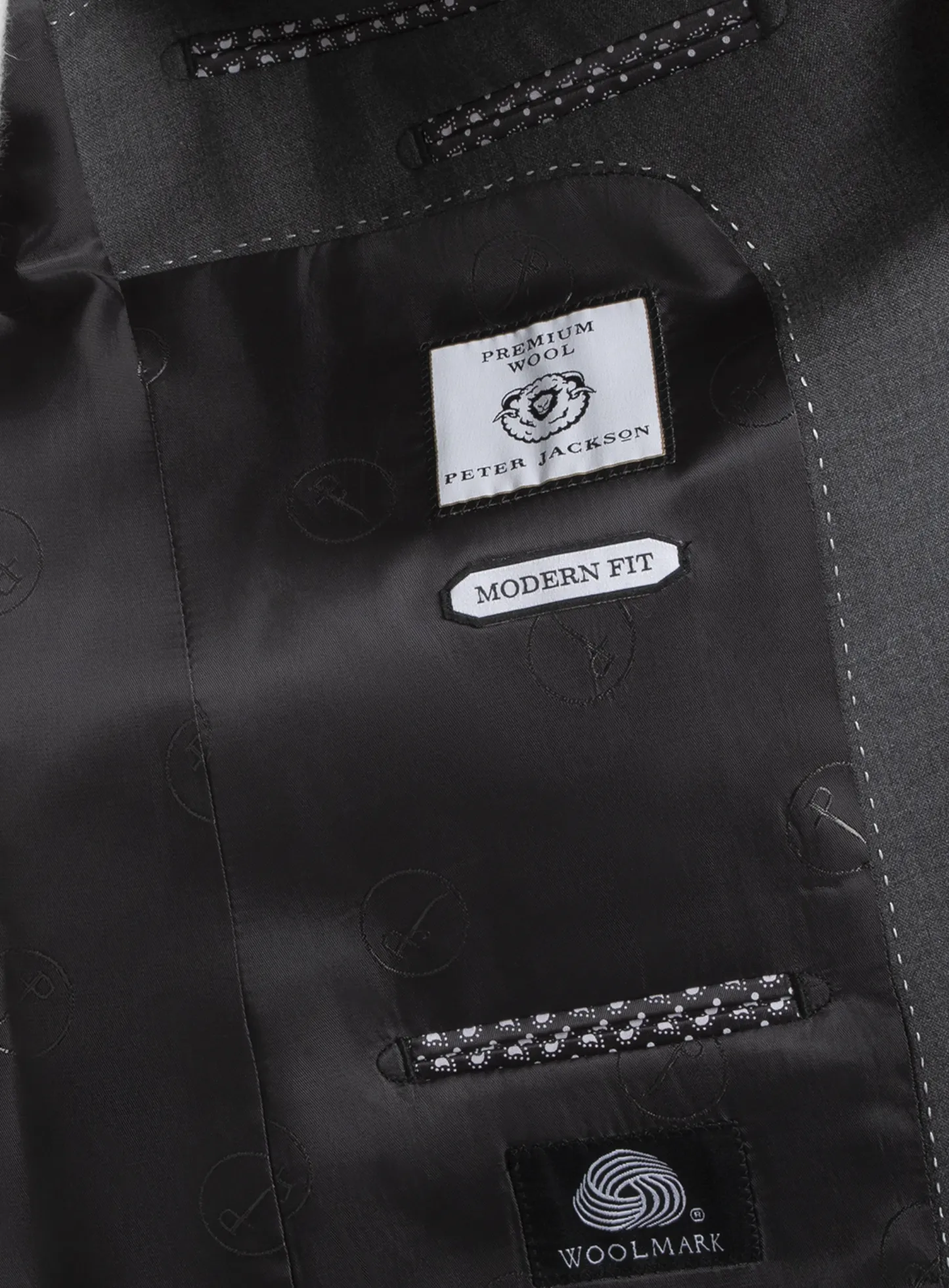 Luca Steel Grey Plain Weave Suit