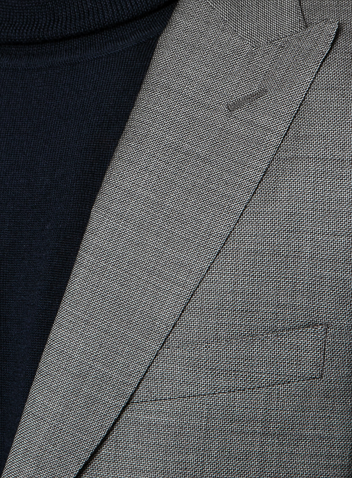 Men {collection_title} Carlo Charcoal Stepped Weave Suit Peter Jackson