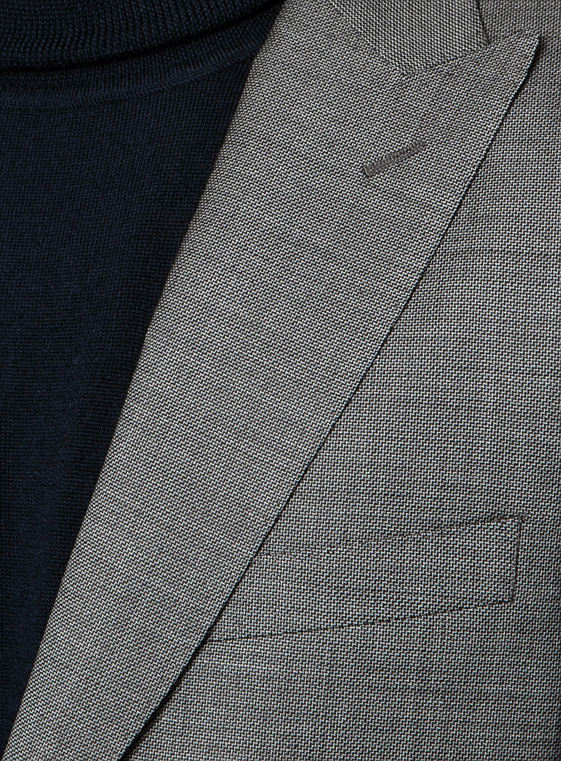 Men {collection_title} Carlo Charcoal Stepped Weave Suit Peter Jackson
