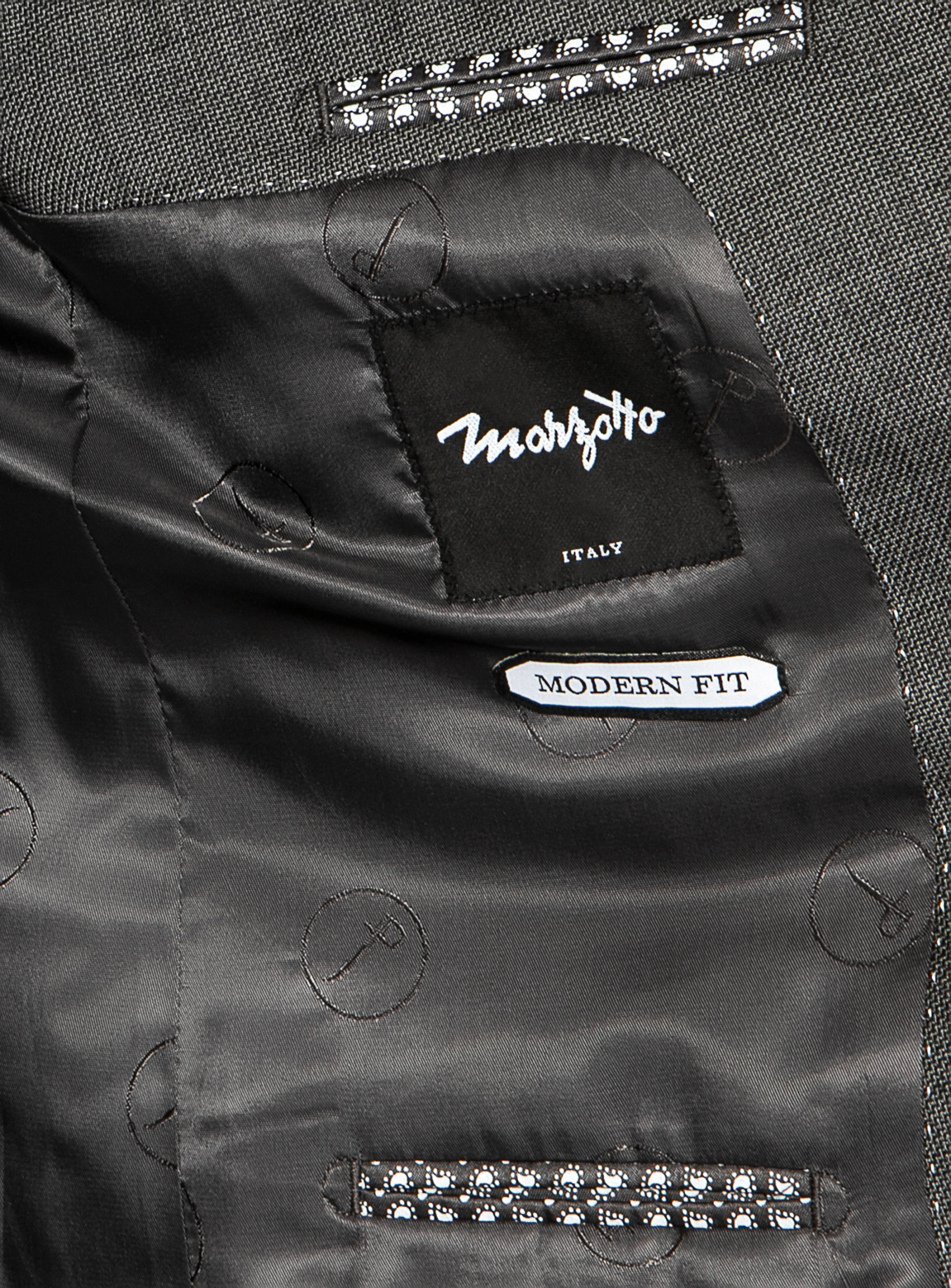 Men {collection_title} Carlo Charcoal Stepped Weave Suit Peter Jackson