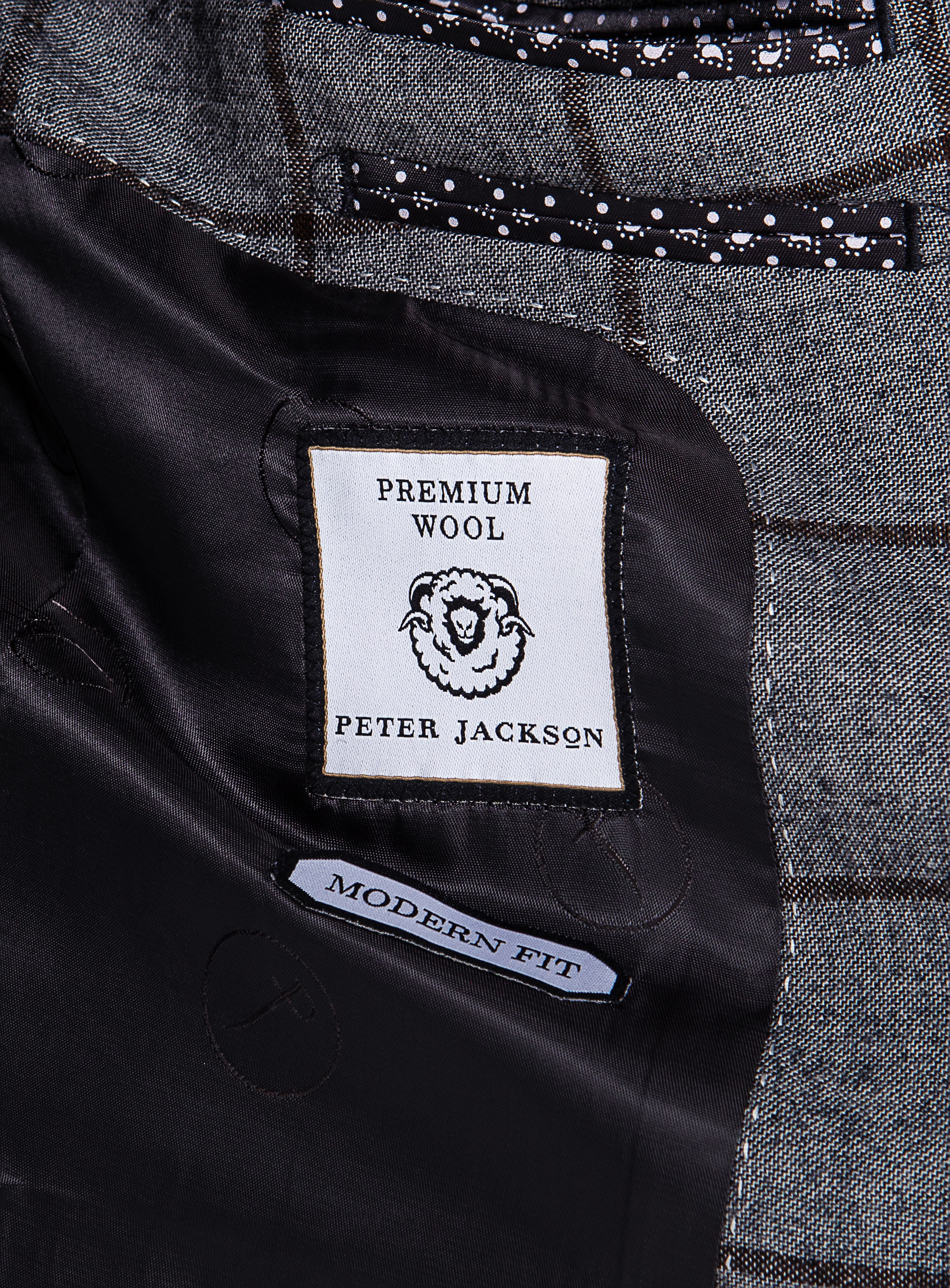 Rodrigo Grey Oxblood Check Suit