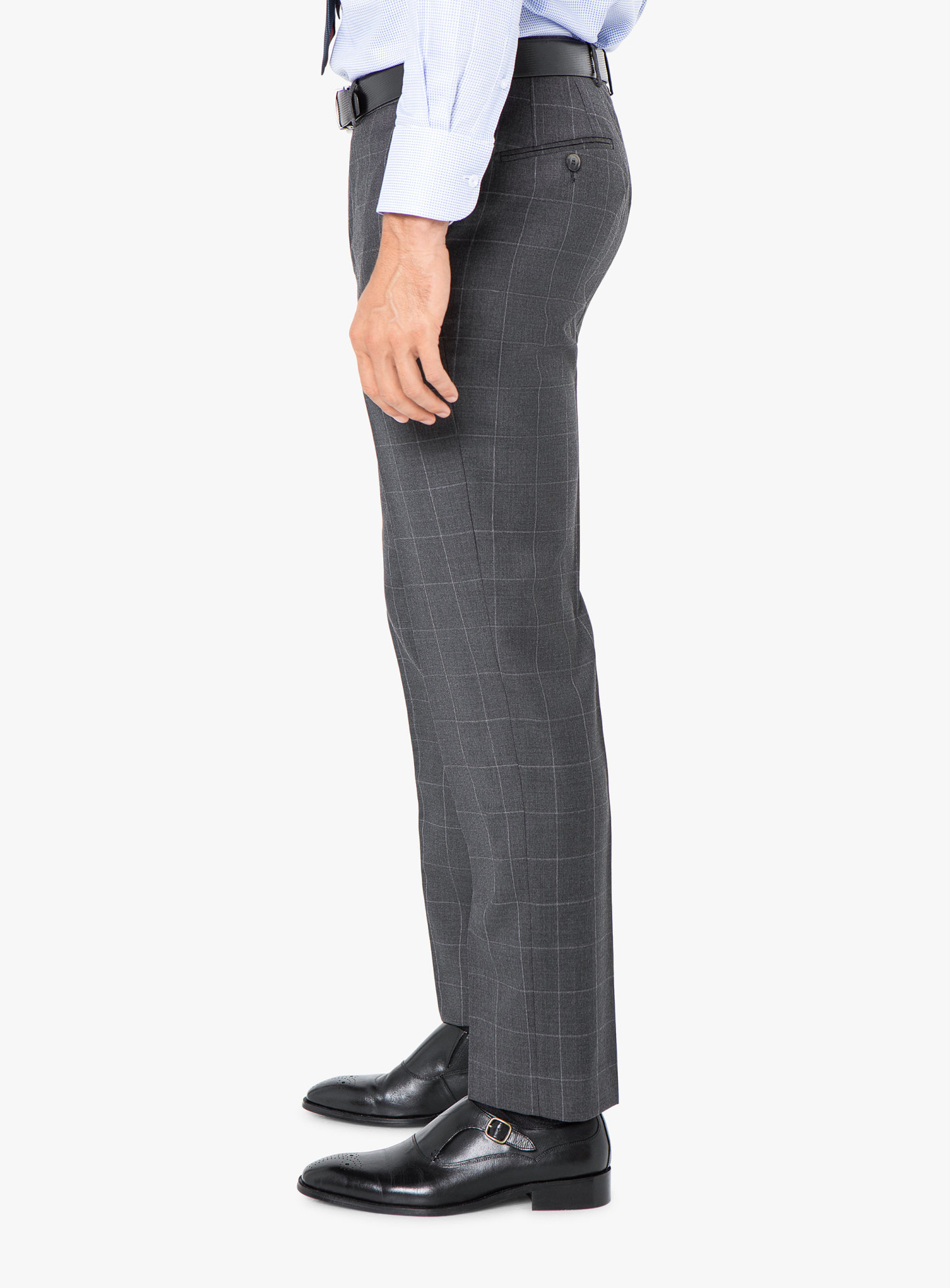 Cioran Overcheck Grey Suit
