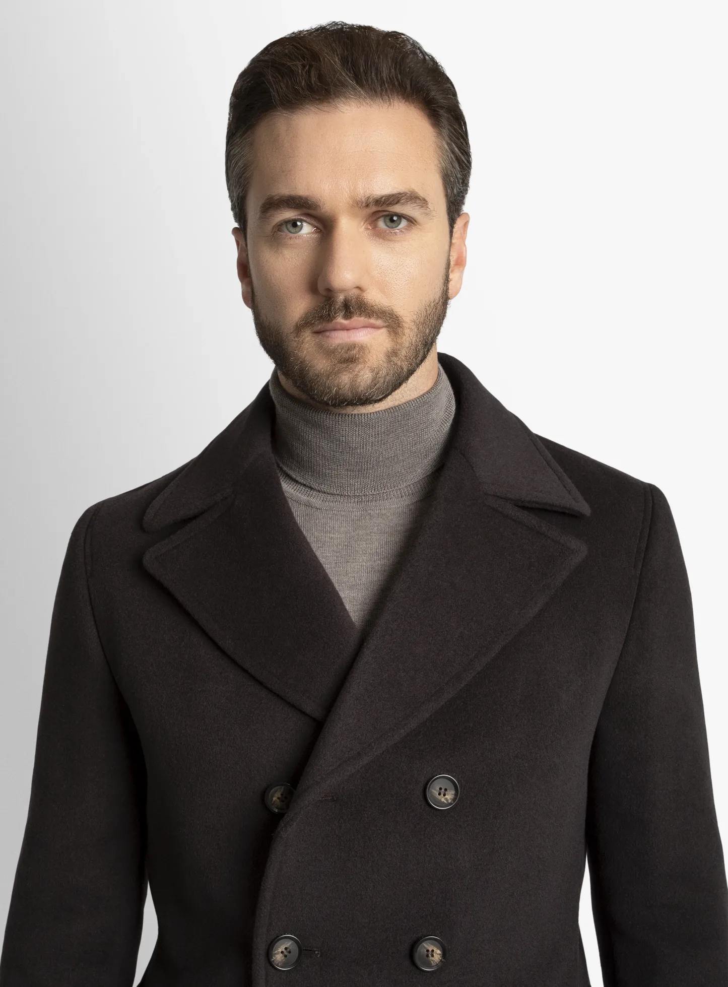 Tesero Coffee Dual Face Overcoat