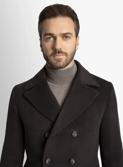 Tesero Coffee Dual Face Overcoat