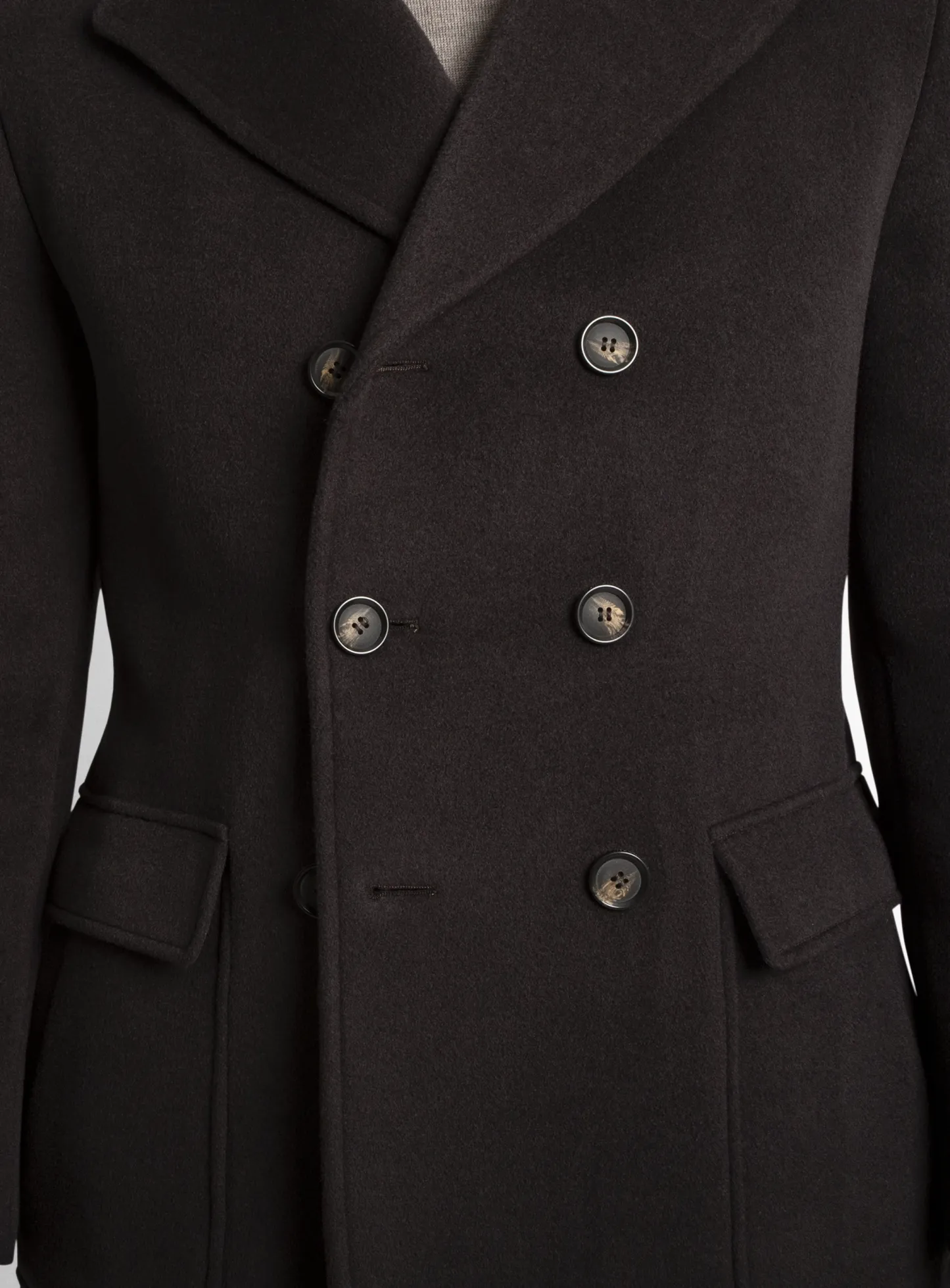 Tesero Coffee Dual Face Overcoat