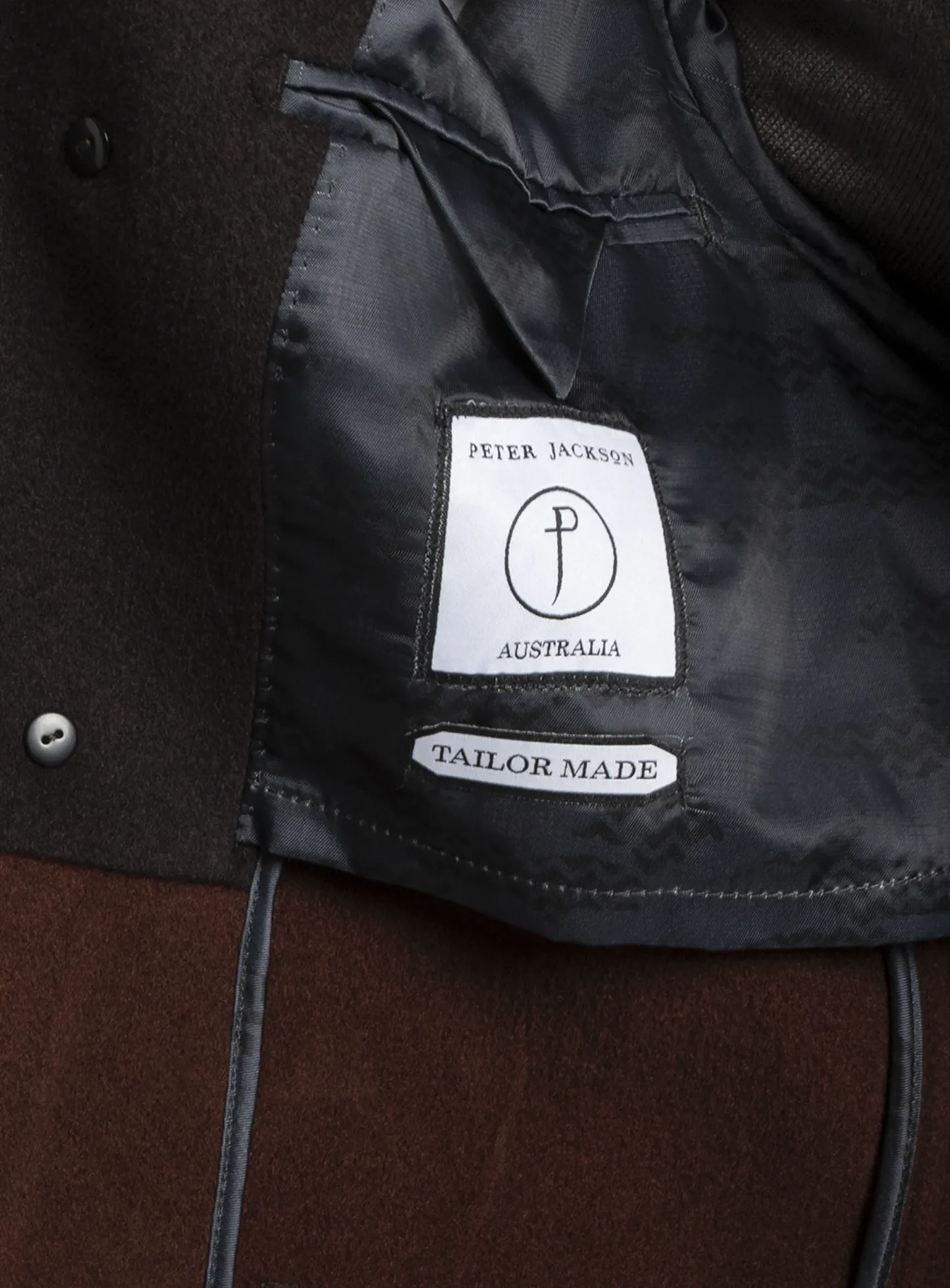 Tesero Coffee Dual Face Overcoat