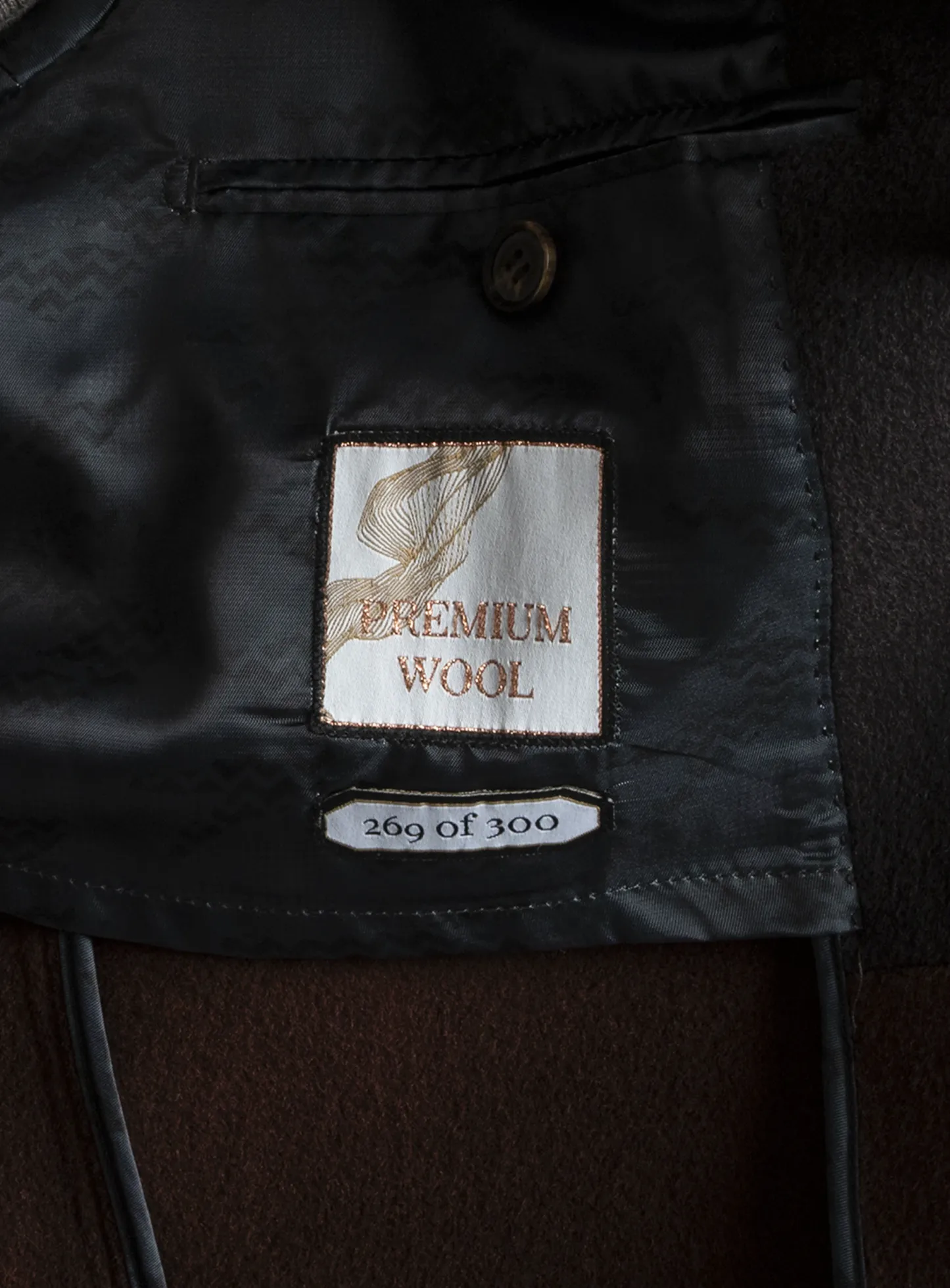 Tesero Coffee Dual Face Overcoat