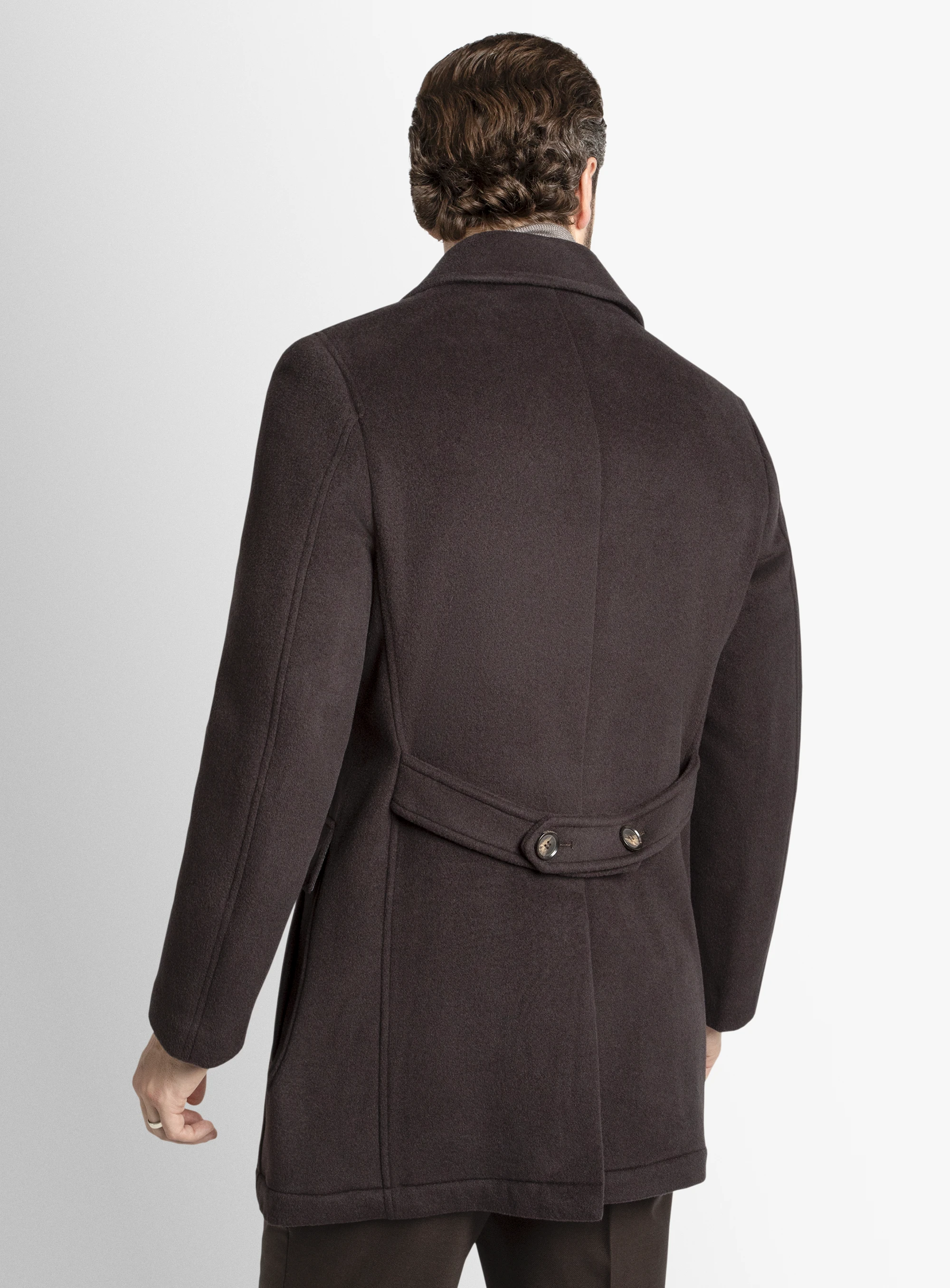 Tesero Coffee Dual Face Overcoat
