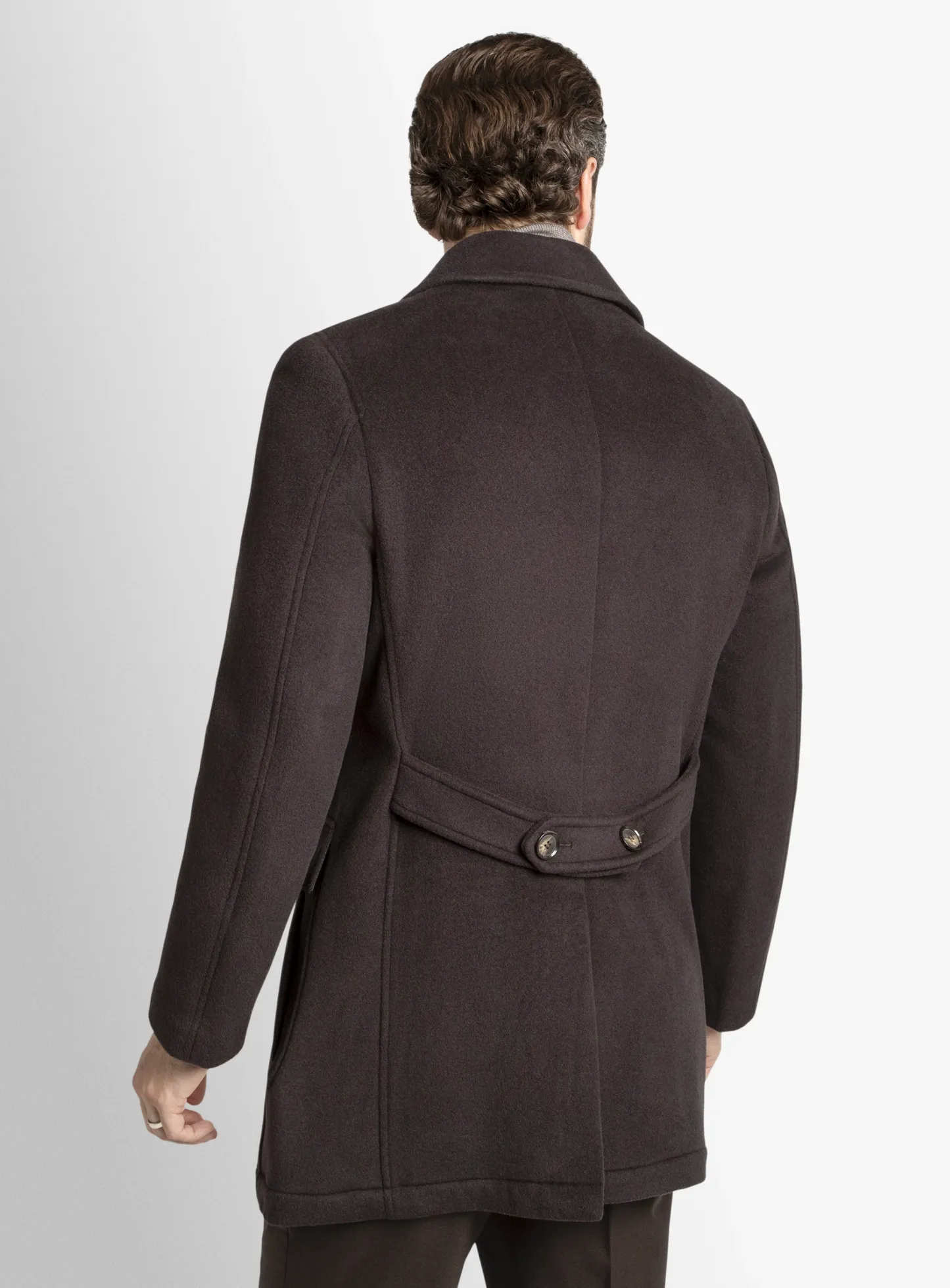 Tesero Coffee Dual Face Overcoat