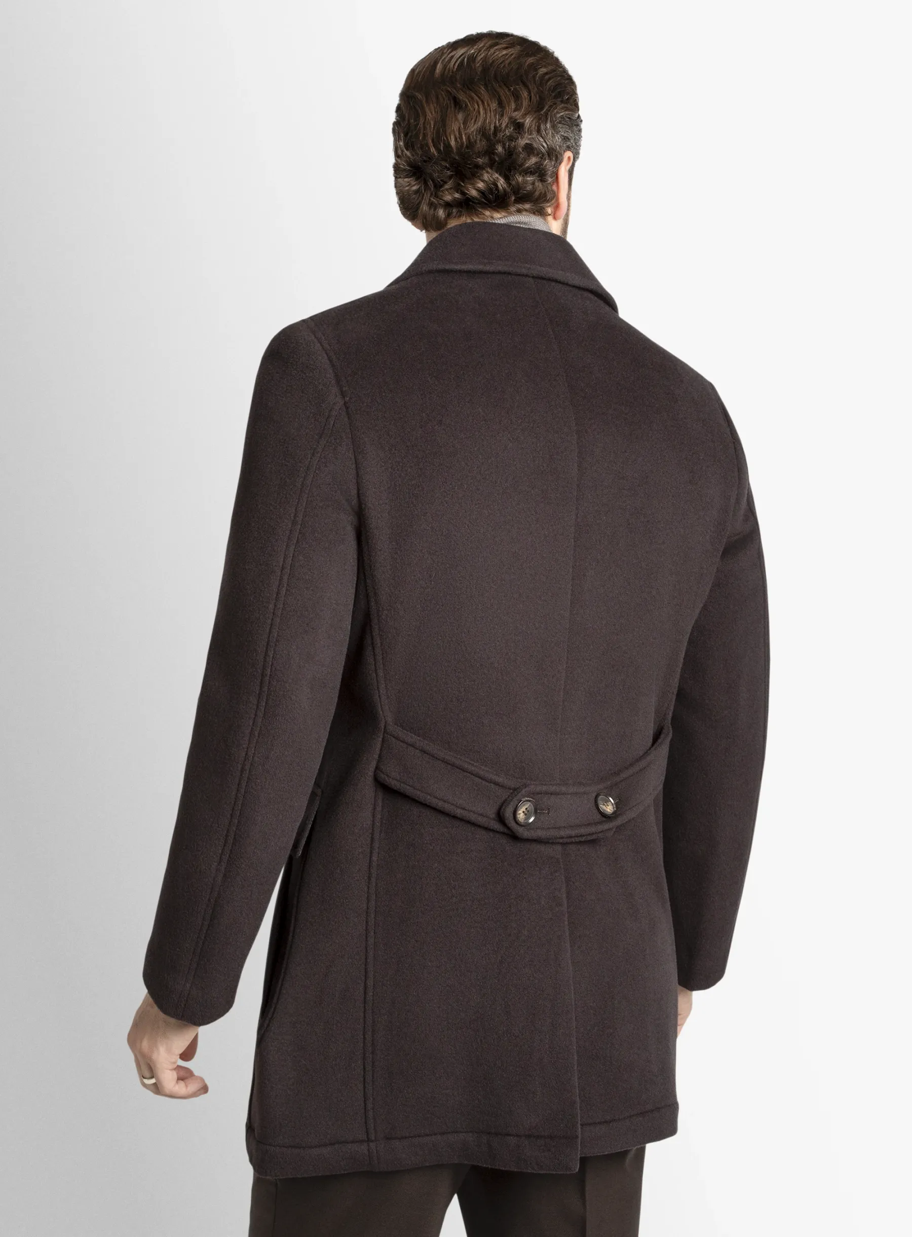 Tesero Coffee Dual Face Overcoat