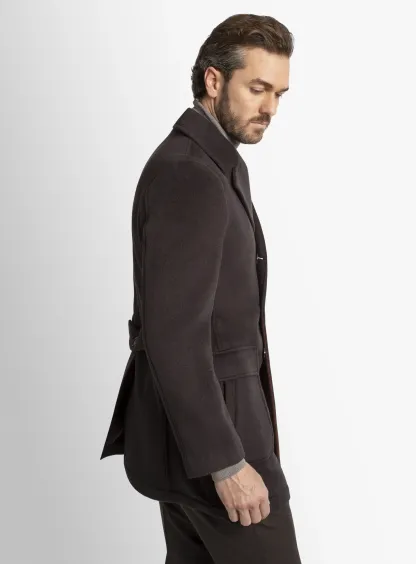 Tesero Coffee Dual Face Overcoat