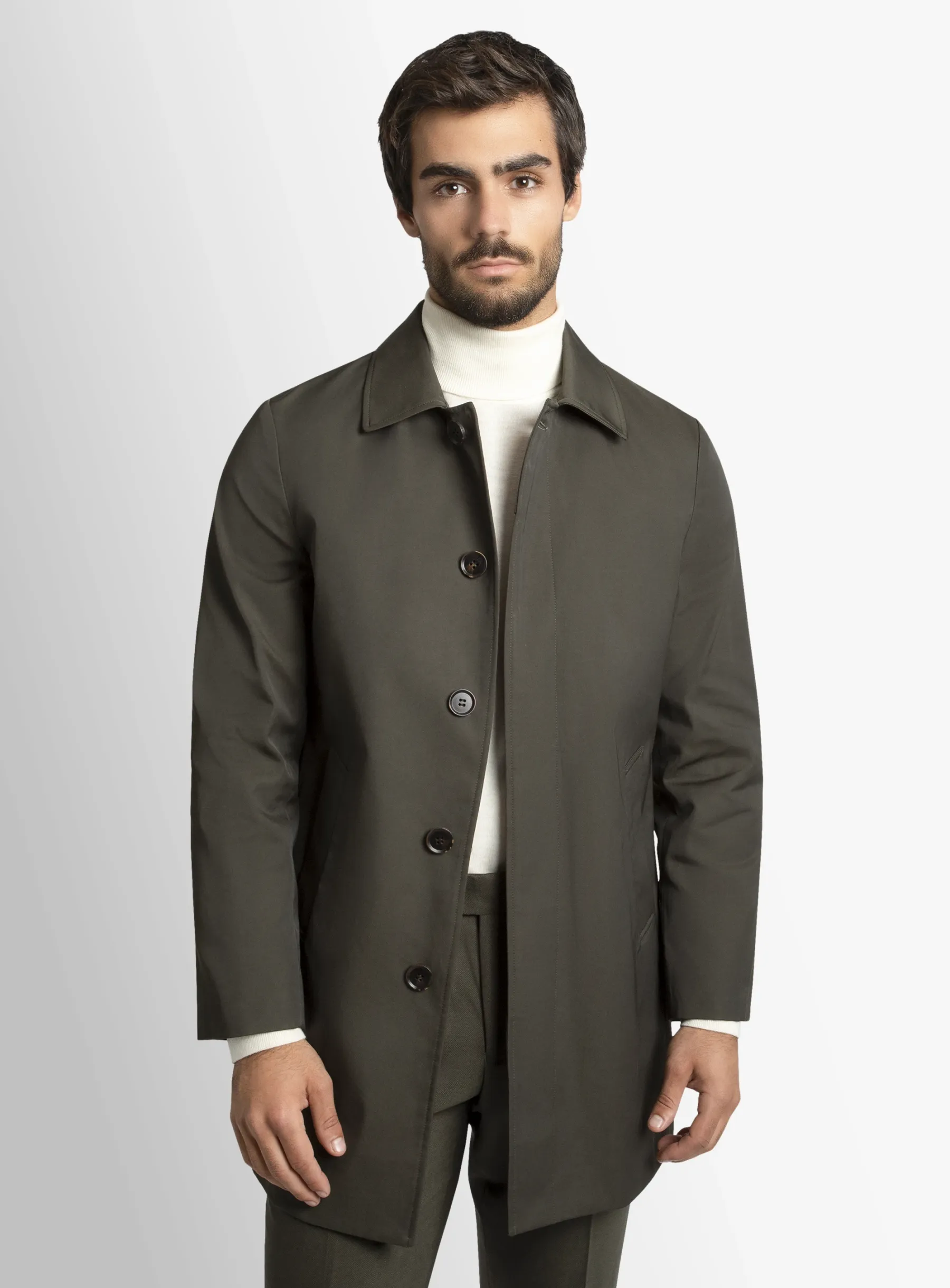 Paracqua Olive Raincoat