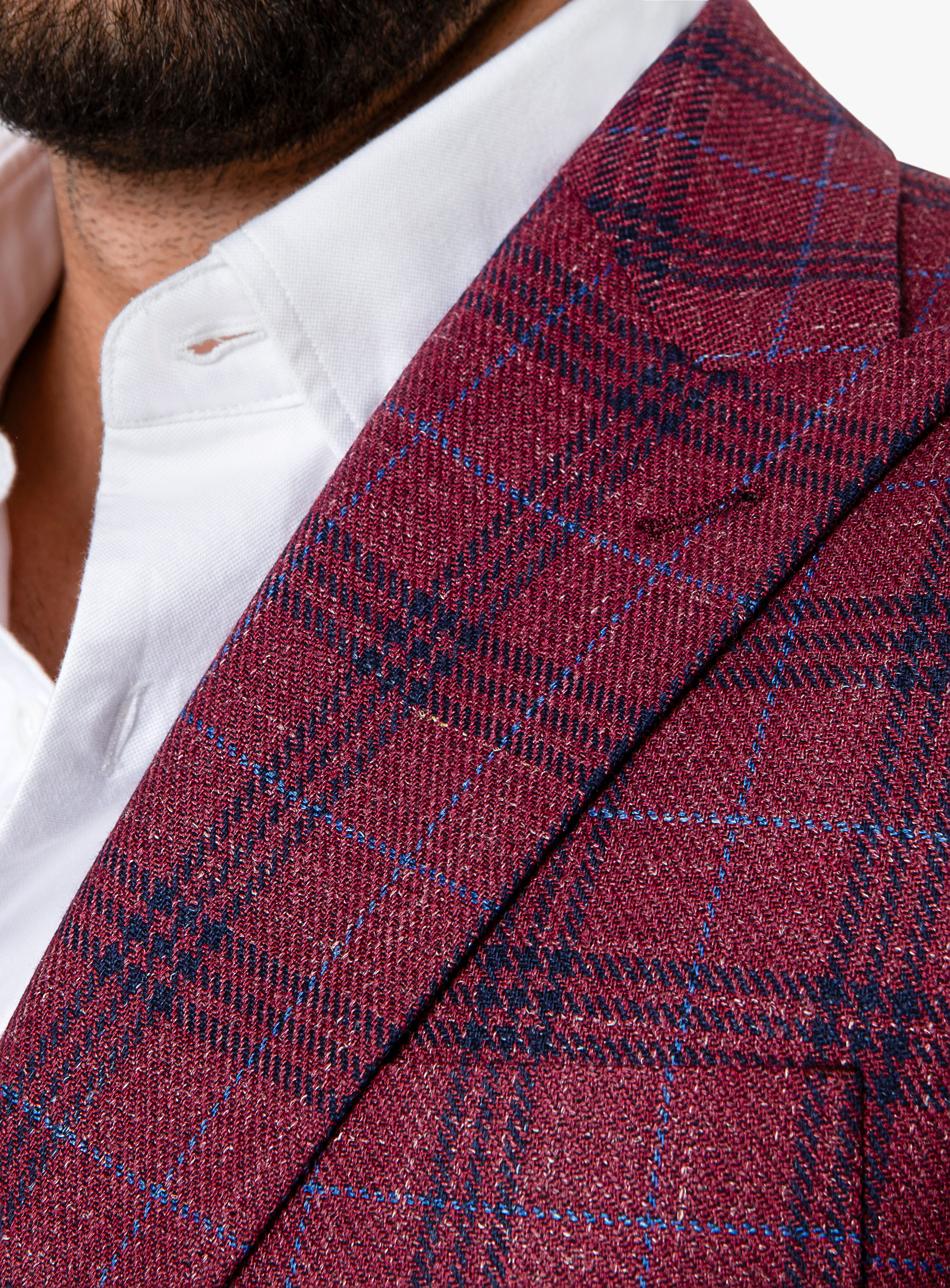 Pisa Raspberry Overcheck Jacket